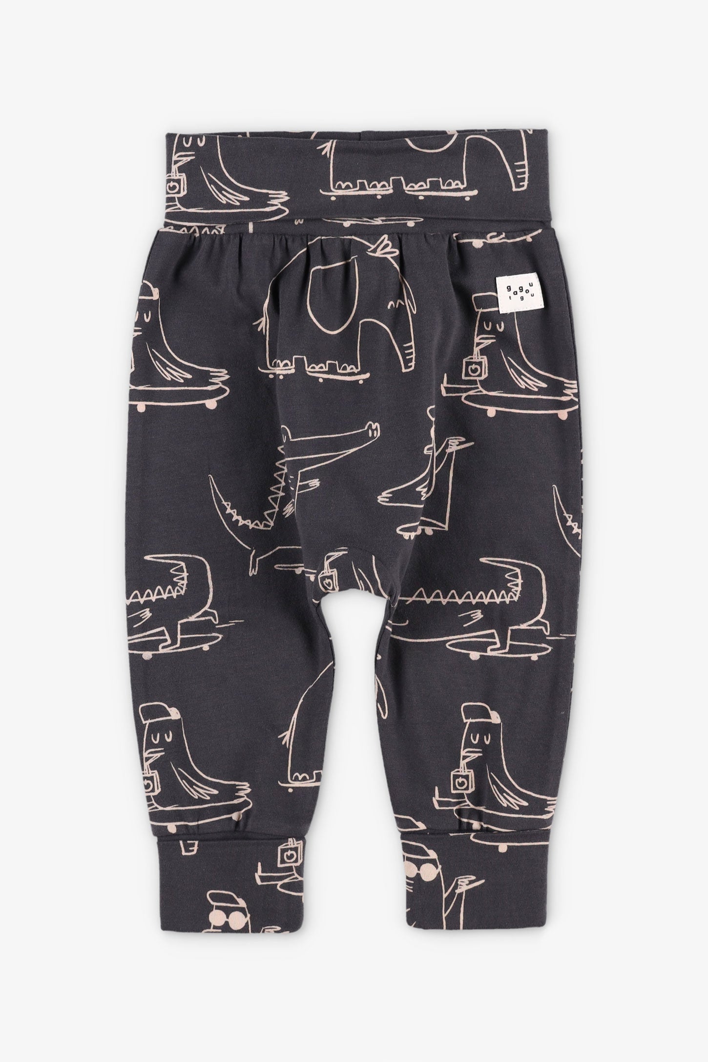 Pantalon évolutif en coton - Bébé garçon && GRIS MULTI