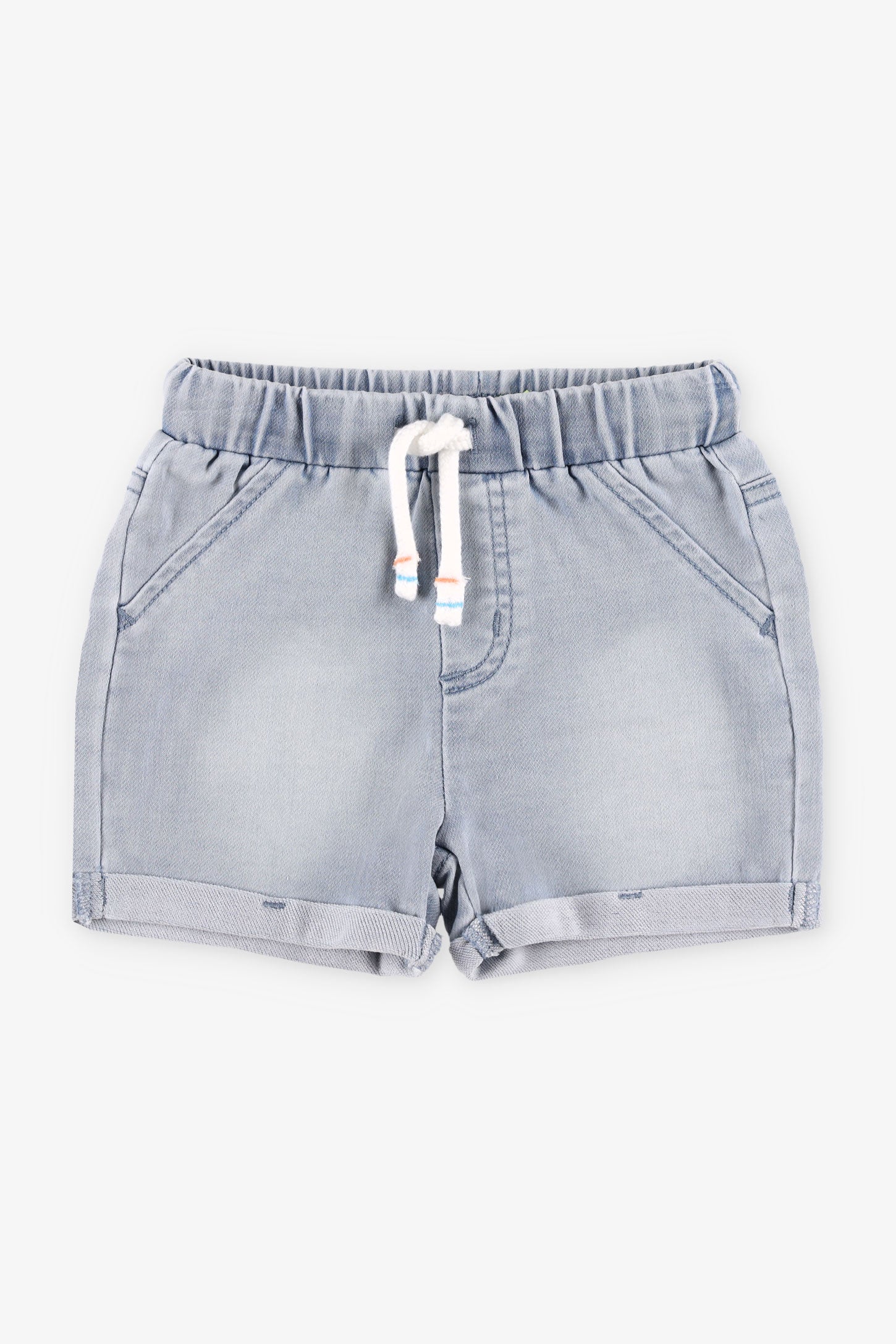 Short en jeans - Bébé garçon && BLEU PALE