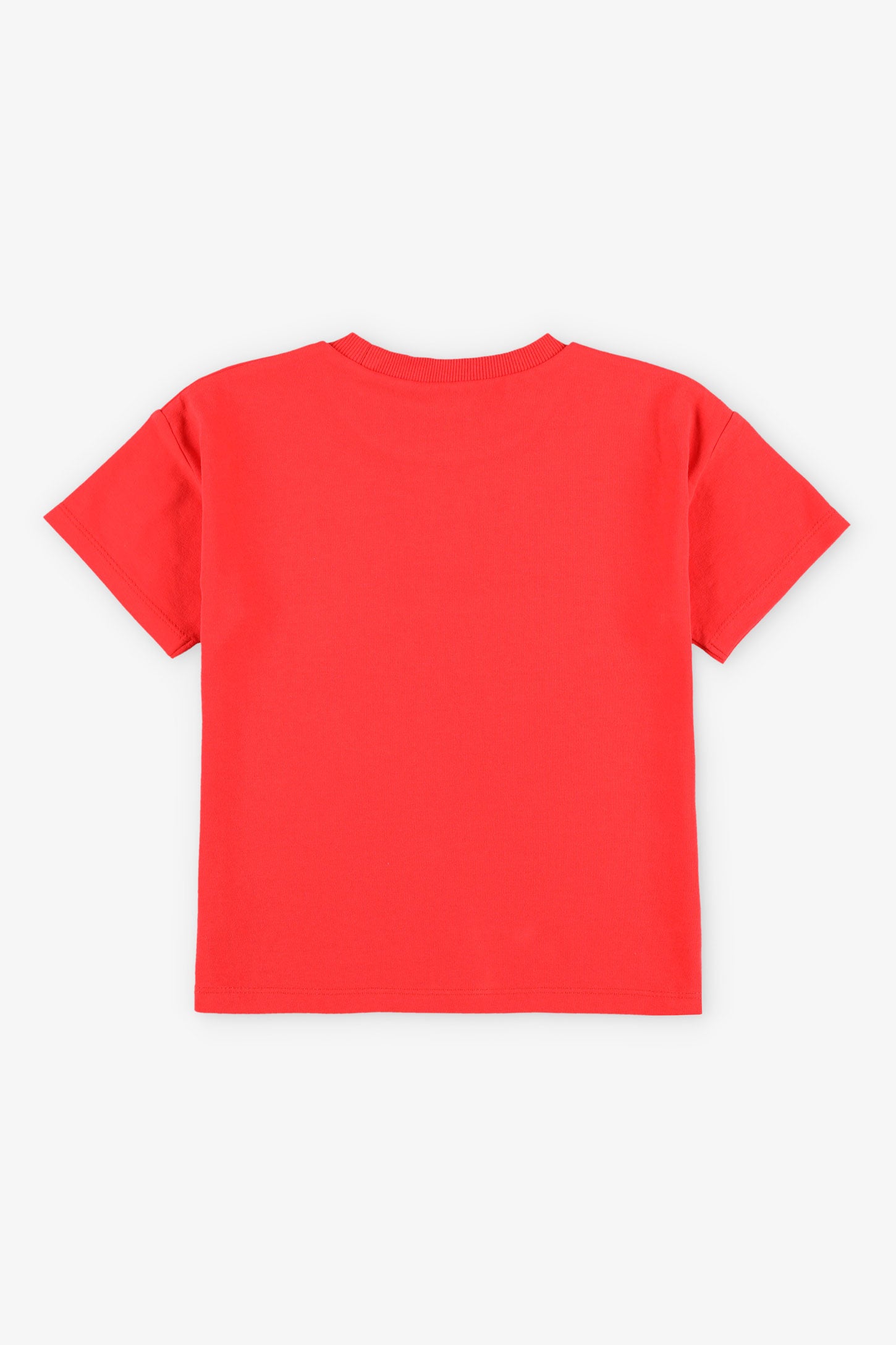 T-shirt manches courtes imprimé coton, 2T-3T - Bébé garçon && ROUGE