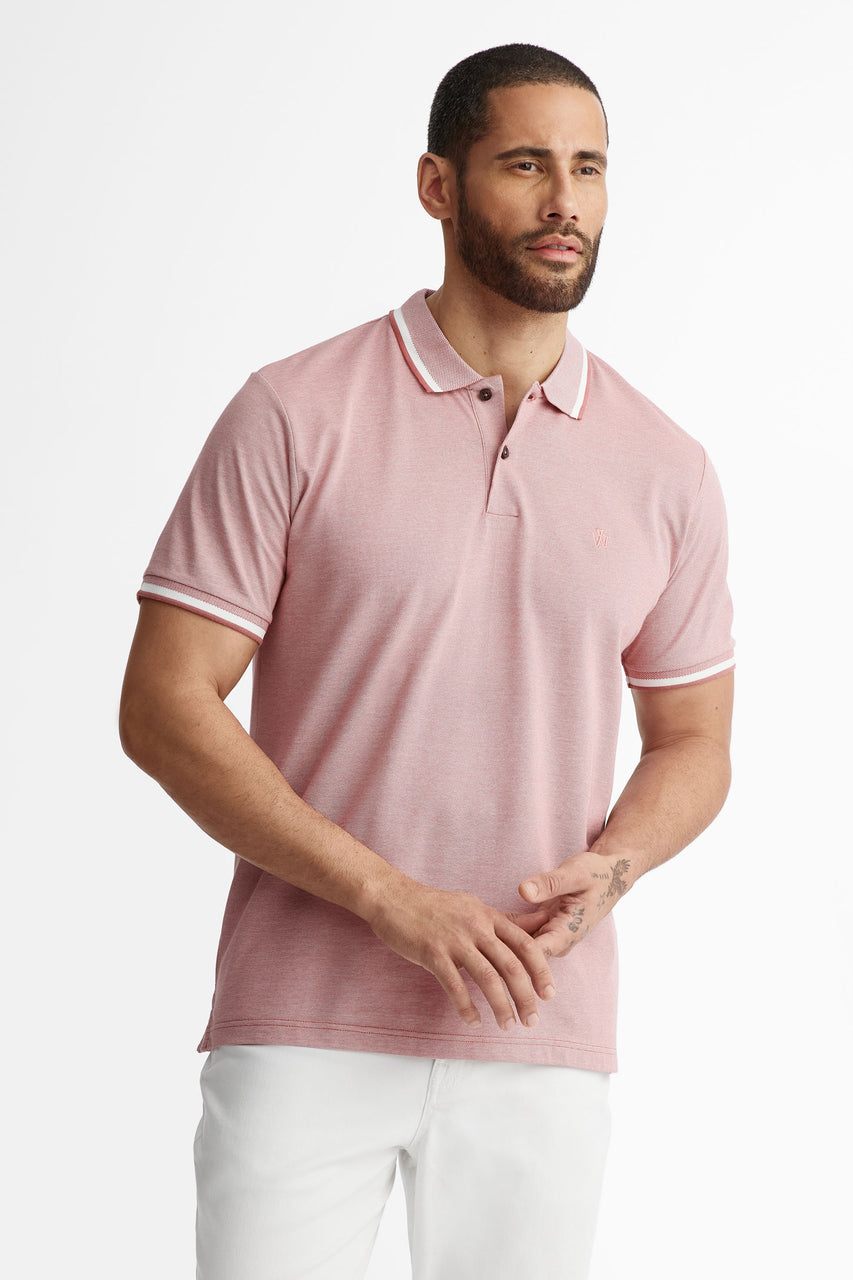 Cotton piqué polo shirt - Man