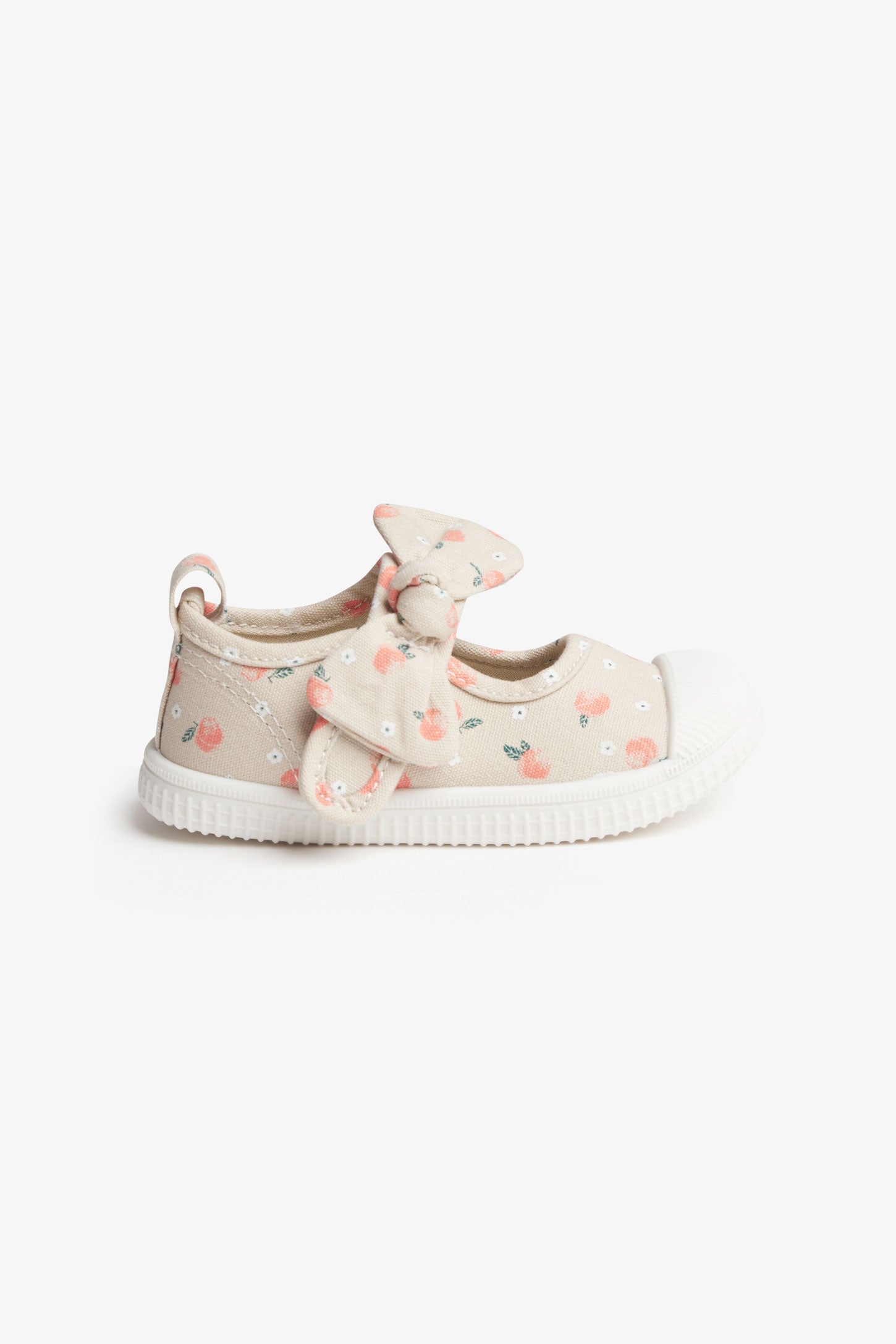 Soulier à velcro avec boucle - Bébé fille && BEIGE/MULTI