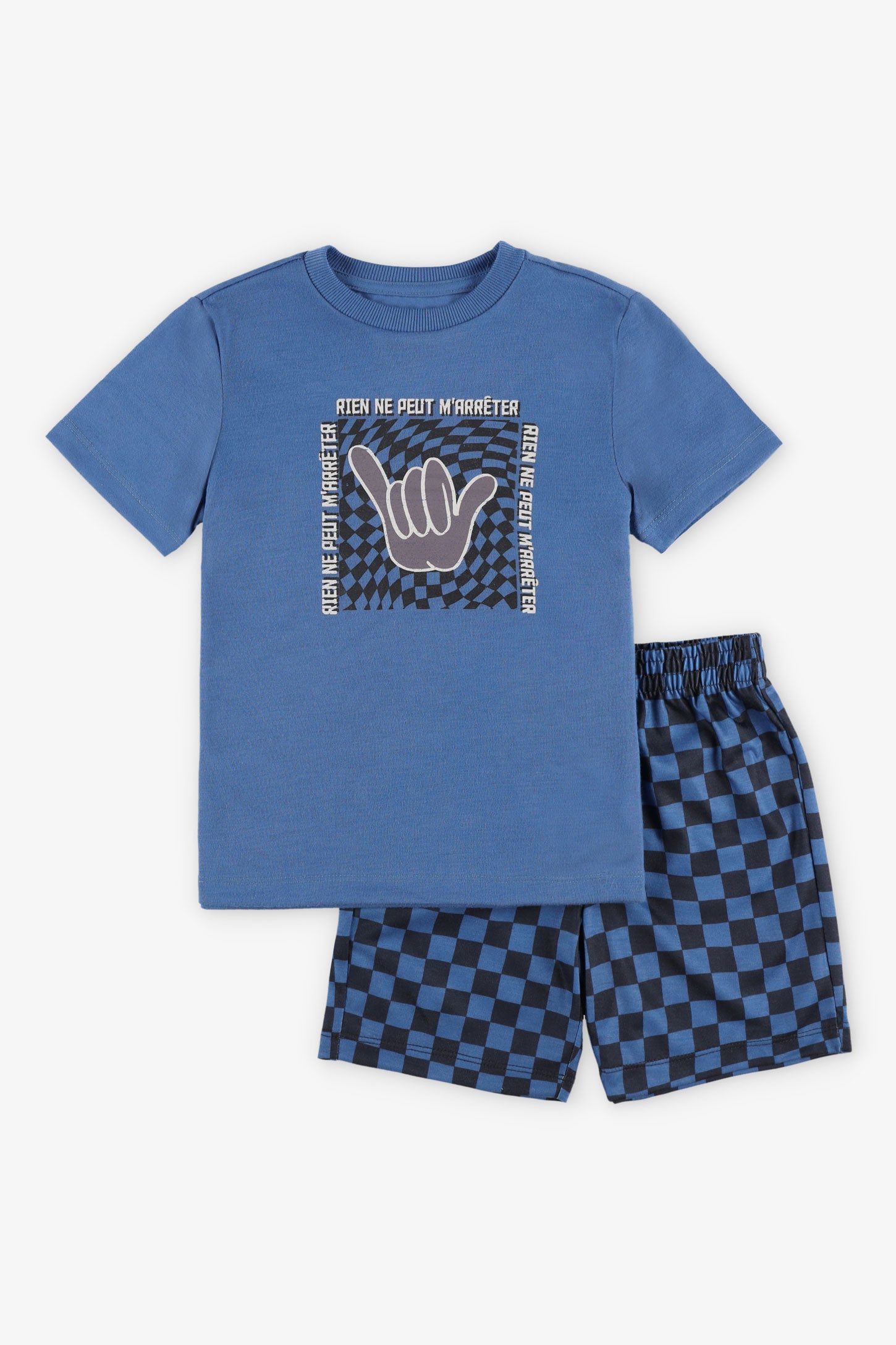 Pyjama 2-pièces, 2/35$ - Enfant garçon && BLEU