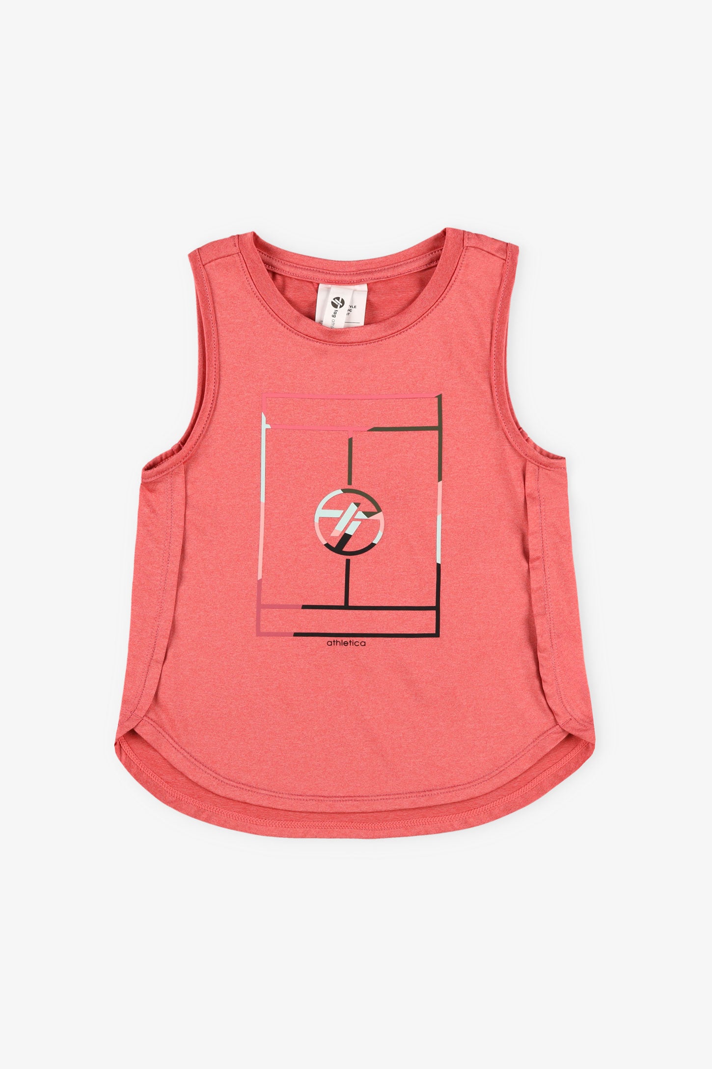 Camisole athlétique - Enfant fille && ROSE MULTI