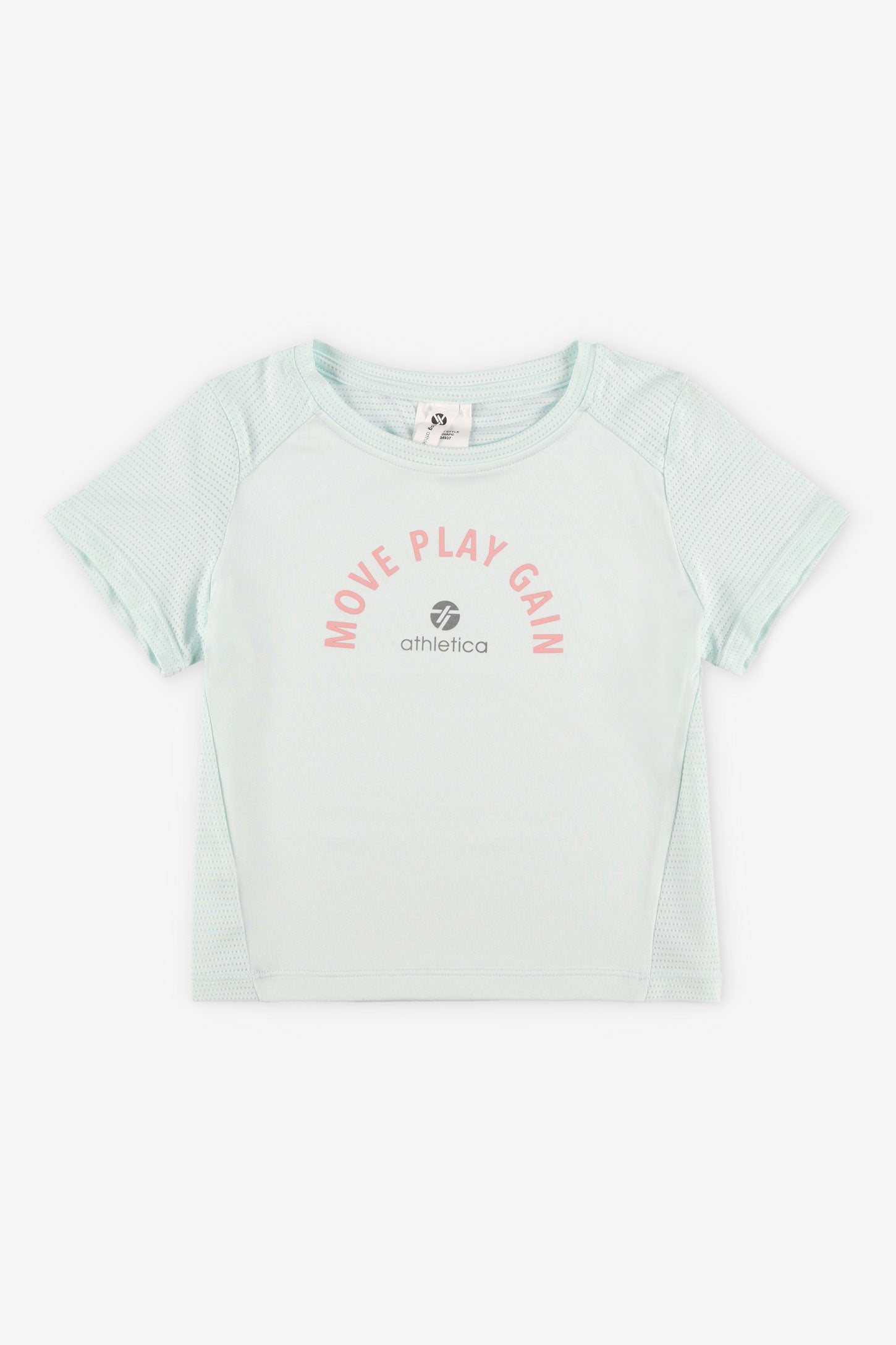 T-shirt imprimé athlétique - Enfant fille && VERT