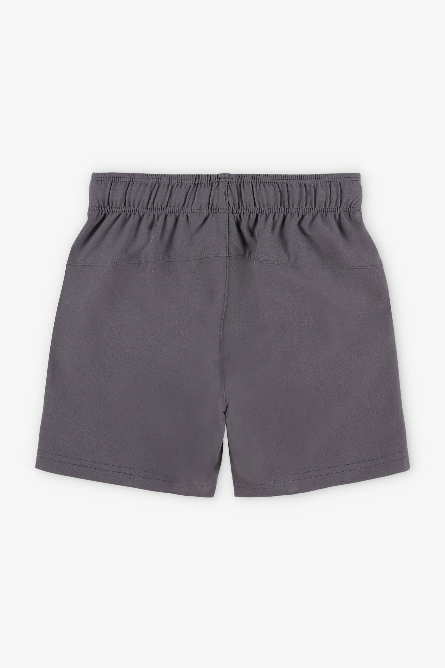 Short athlétique extensible 4 sens - Enfant garçon && CHARBON