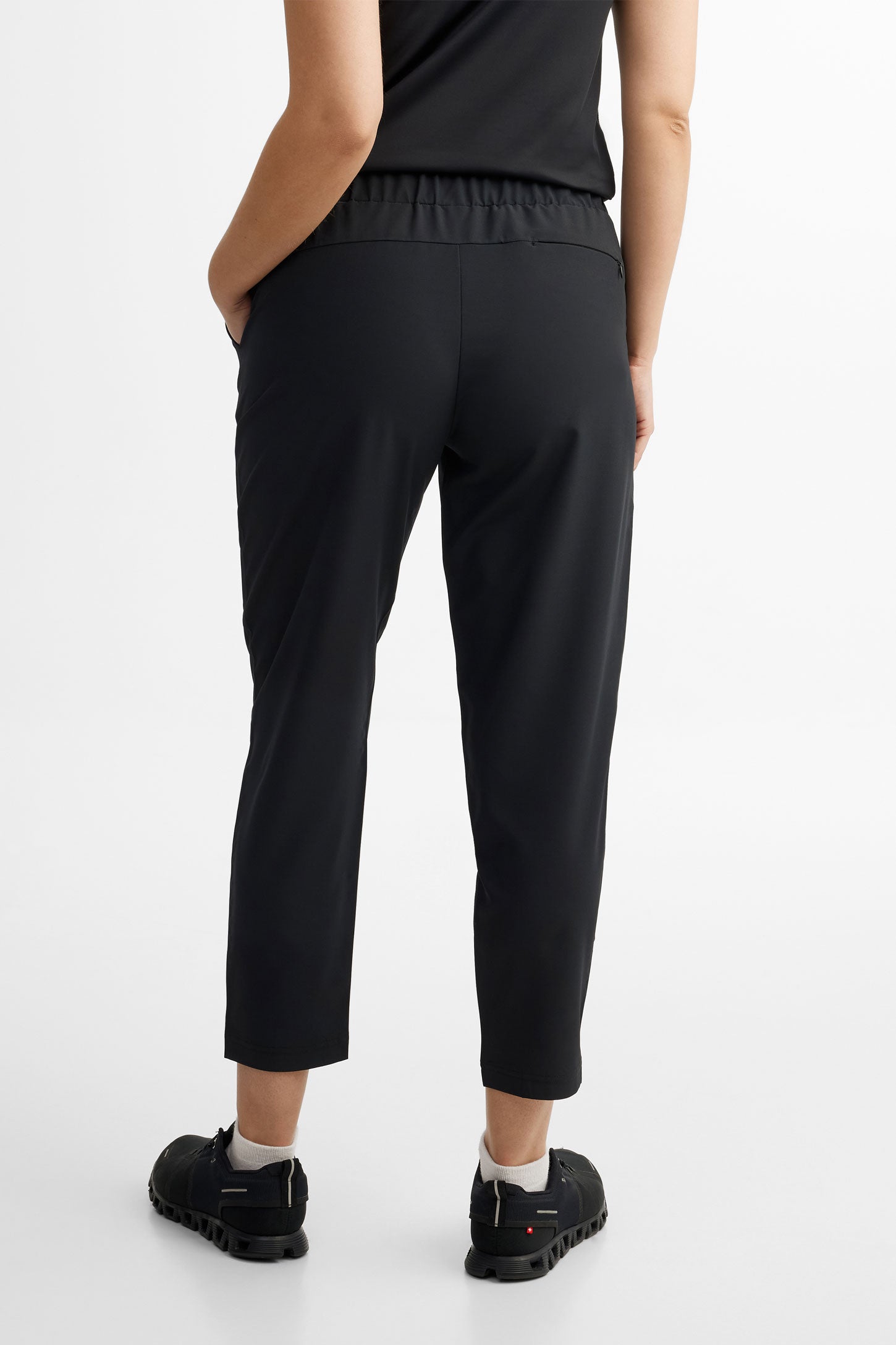 Pantalon athletique taille elastique Femme Aubainerie