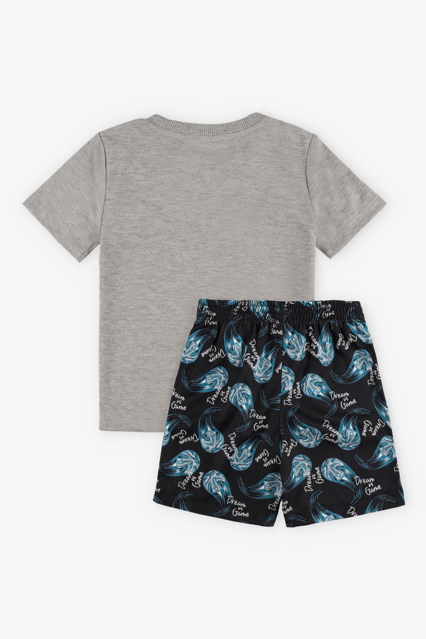 Pyjama 2-pièces imprimé, 2/35$ - Enfant garçon && GRIS MIXTE