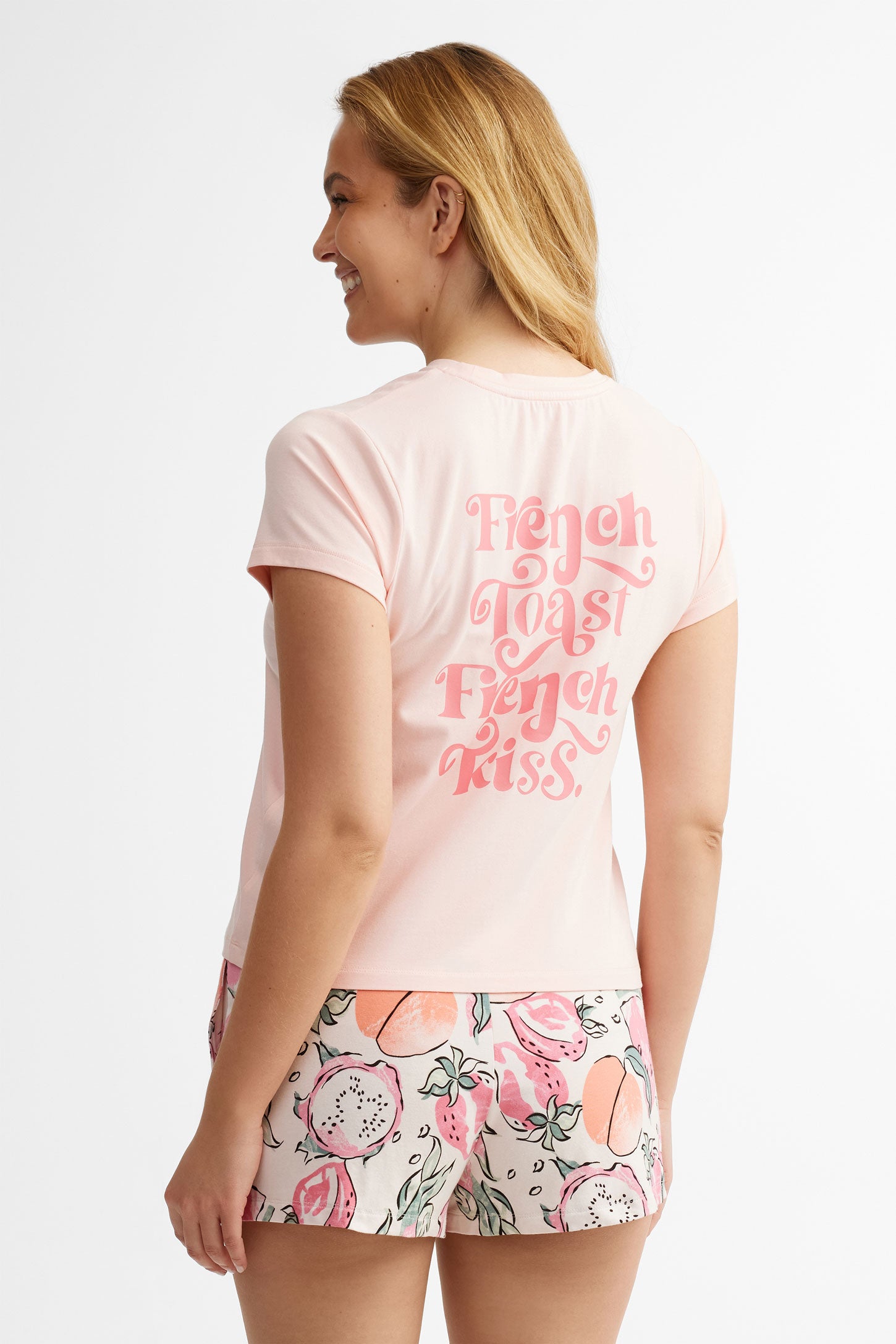 T-shirt pyjama en Modal - Femme && ROSE