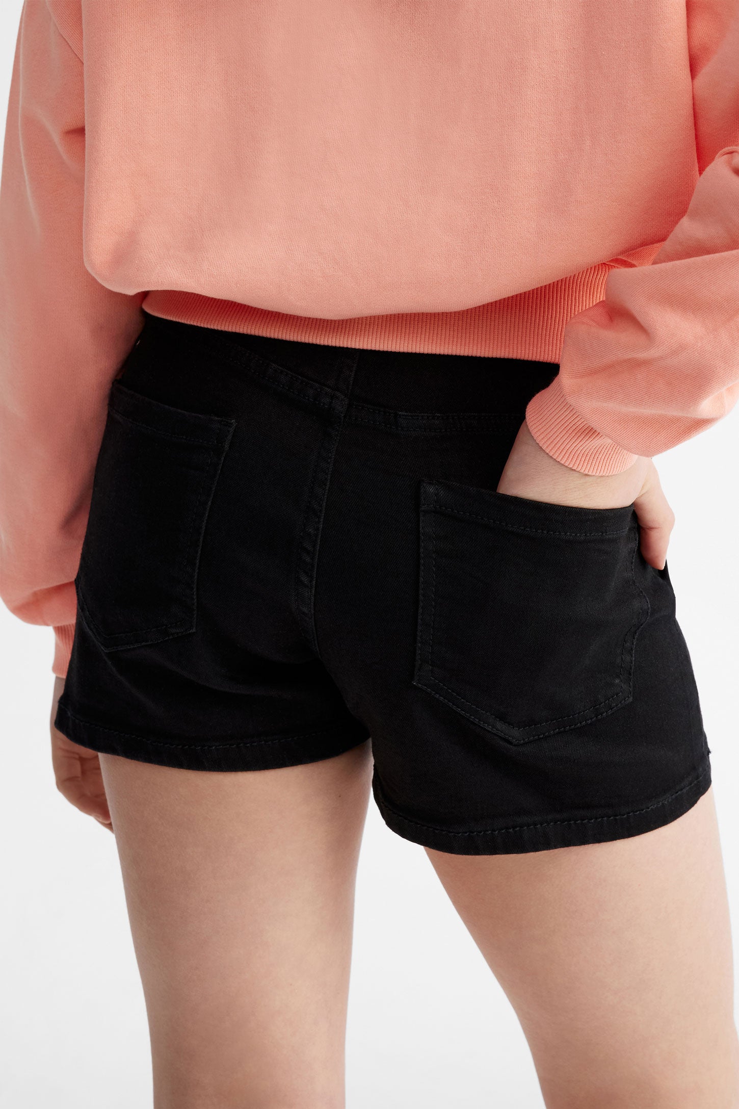 Jeans Baggy Fille Ado - Taille Haute élastique - Pantalon Denim Large Et Doux - Pour 5 à 15 Ans - Idéal Décontracté, école, Sorties - 7