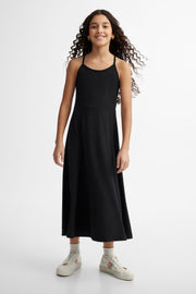 Robe Noire Sans Manches Petit Bateau En Coton - Taille XS Pour 14 Ans, été & Printemps