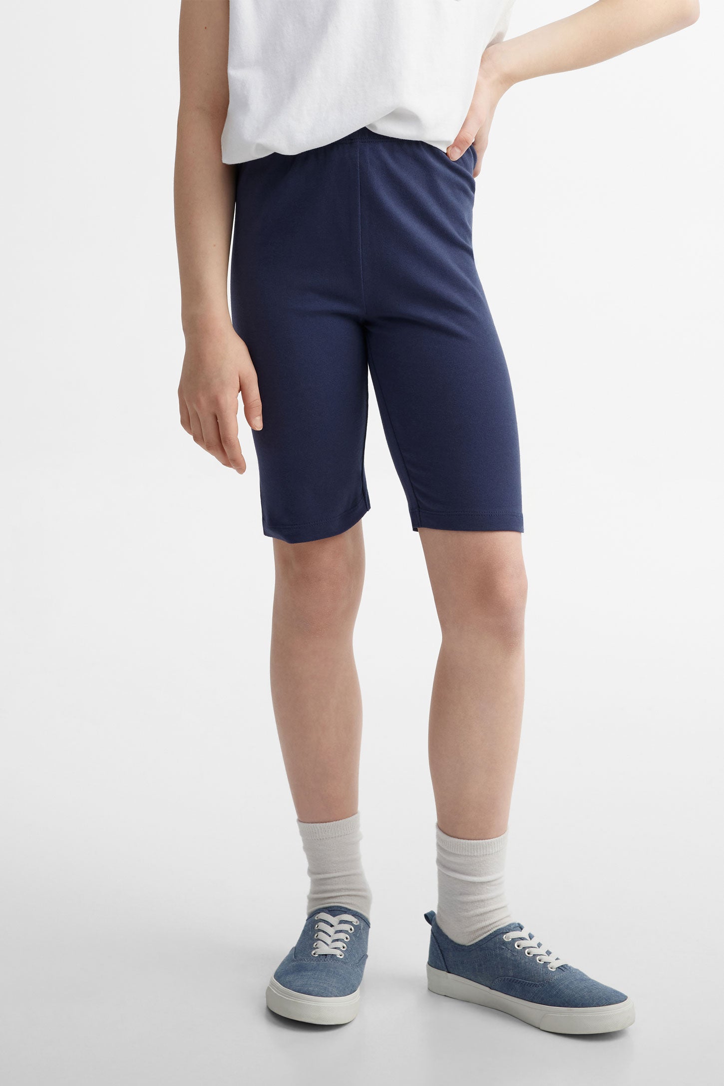 Lot de 2 cuissards en coton - Ado fille && MAUVE/MULTI