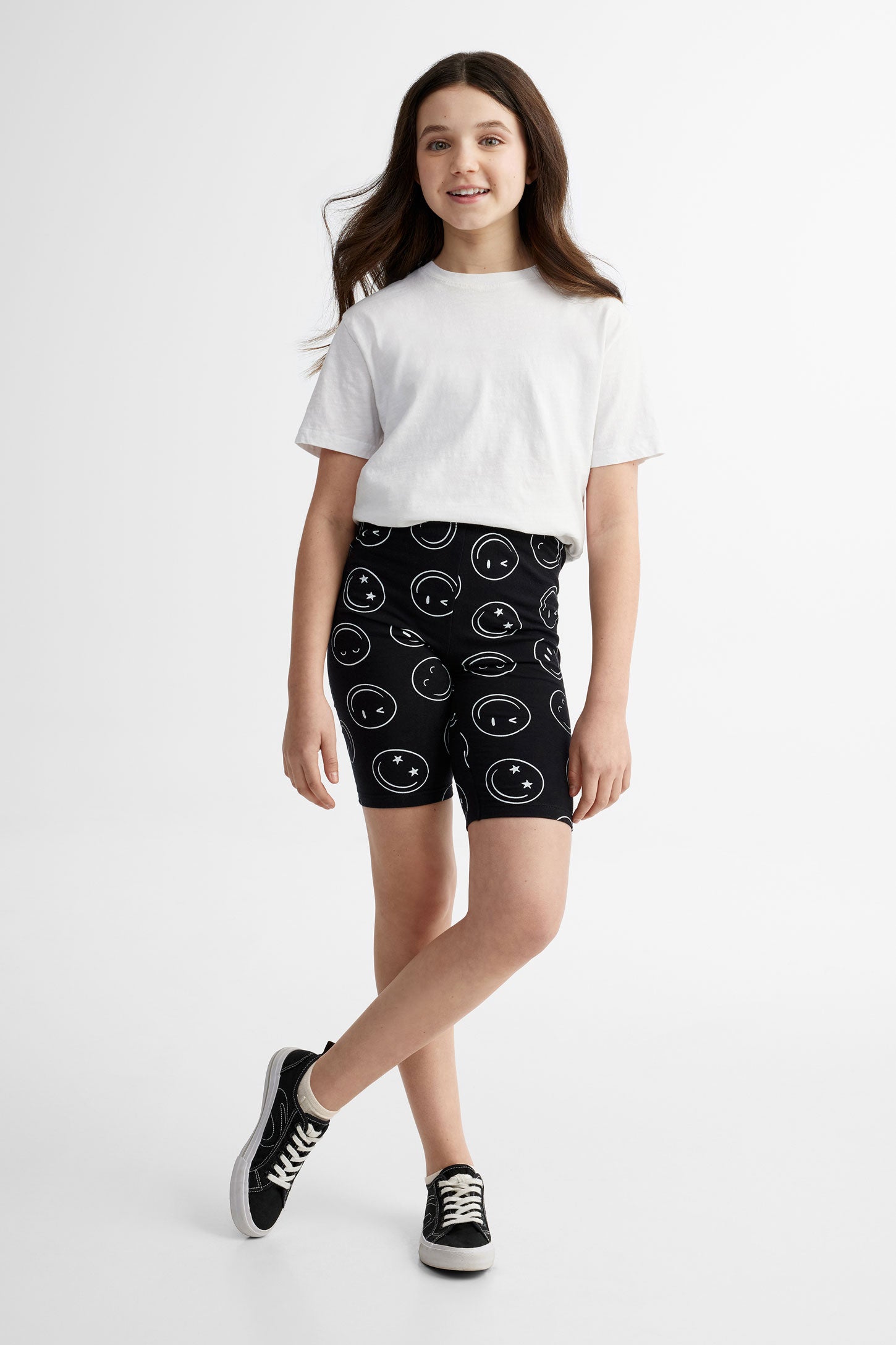 Lot de 2 cuissards en coton - Ado fille && NOIR/MULTI