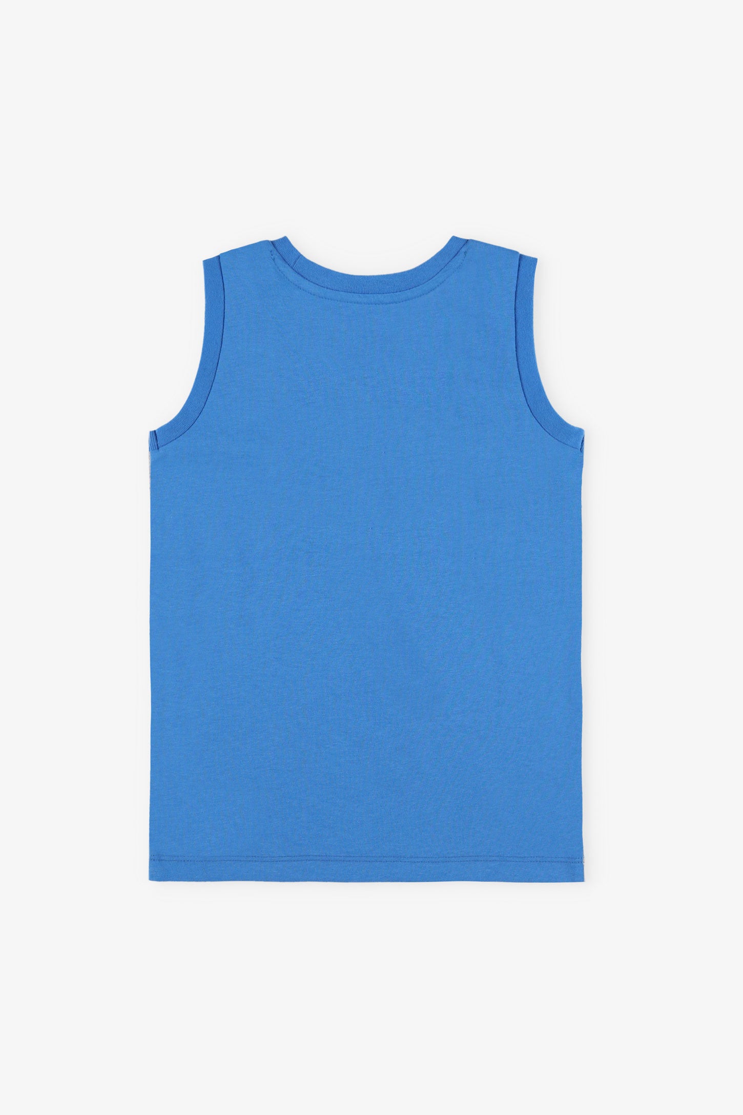 Camisole à poche en coton, 2/20$ - Enfant garçon && BLEU