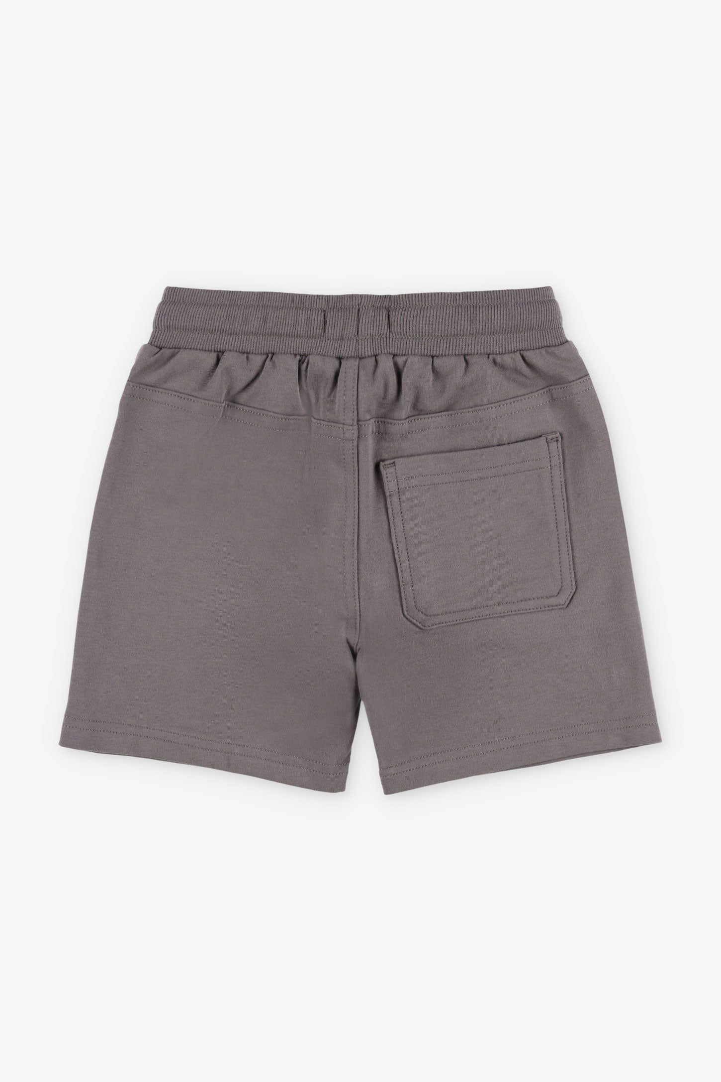 Short coton ouaté - Enfant garçon && GRIS FONCE