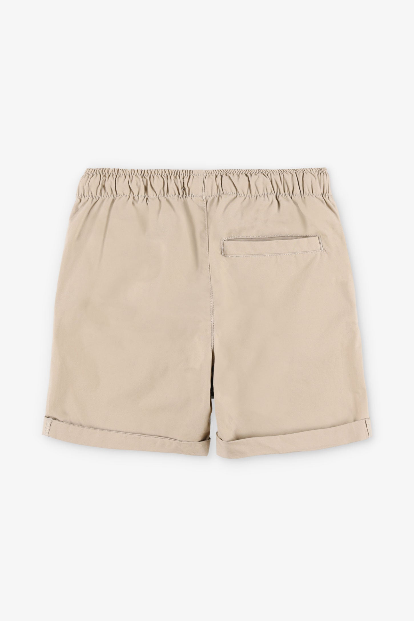 Bermuda en coton - Enfant garçon && BEIGE