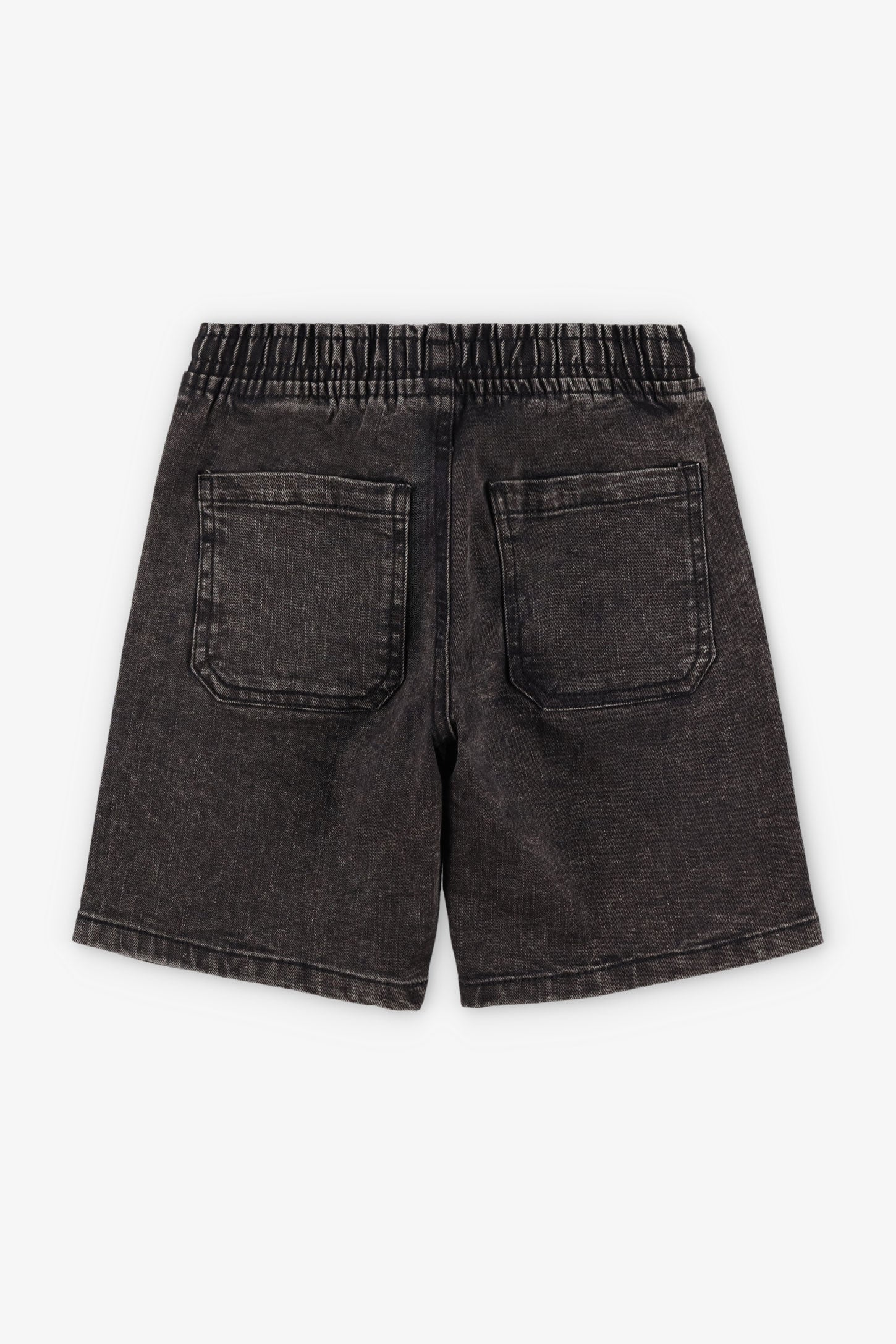 Bermuda en jeans - Enfant garçon && NOIR