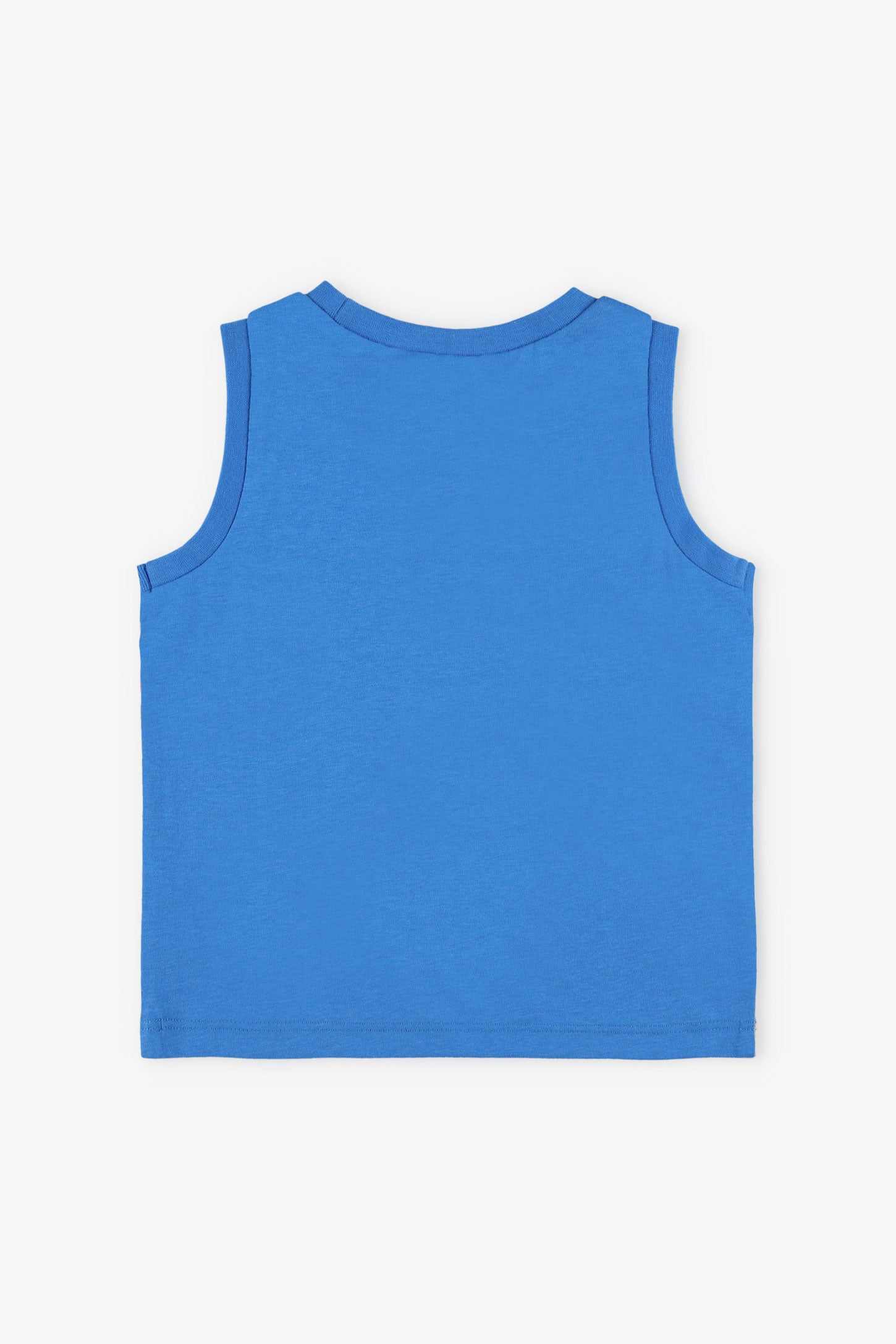 Camisole à poche en coton, 2/15$ - Bébé garçon && BLEU