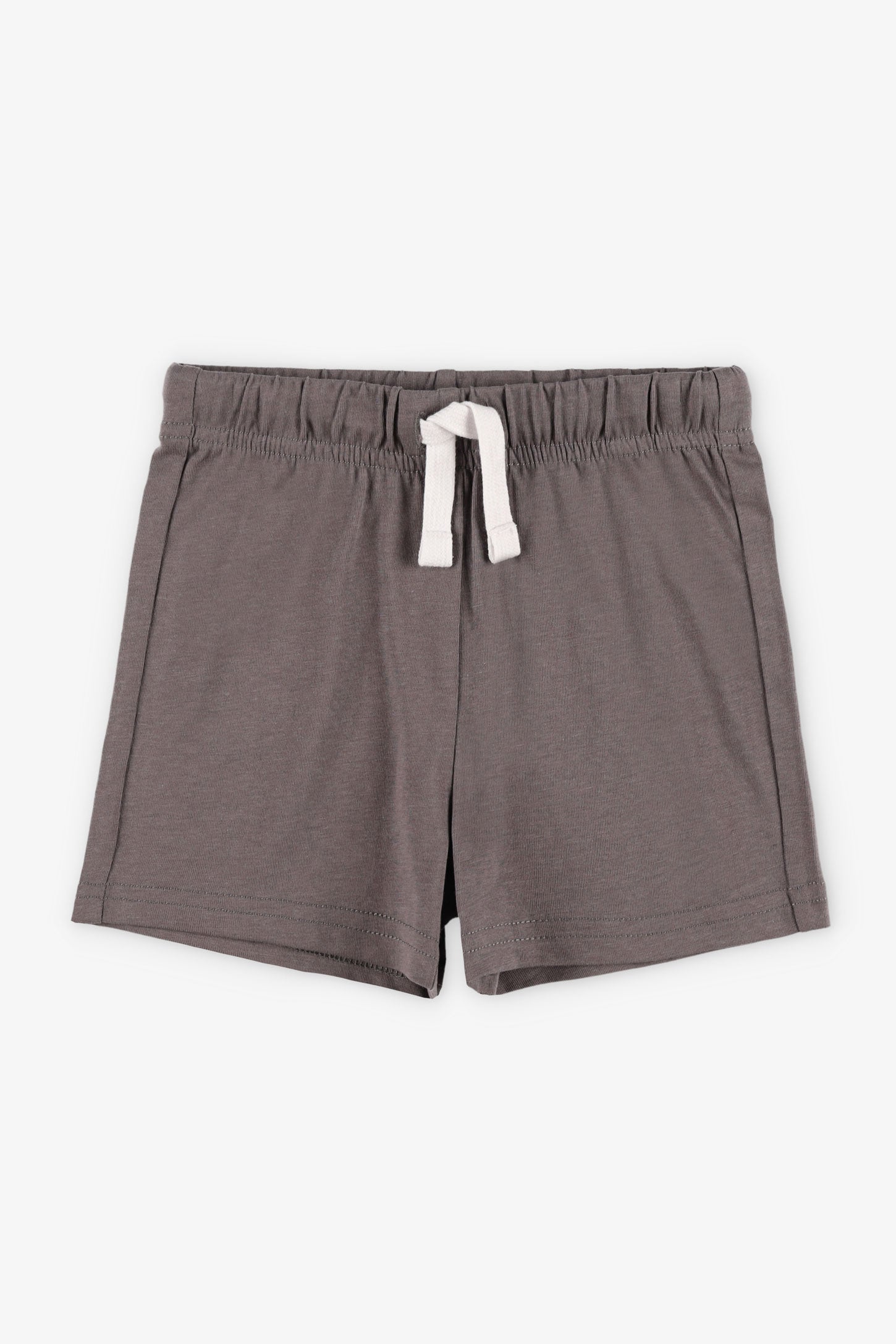 Short taille élastique en coton, 2/15$ - Bébé garçon && GRIS FONCE