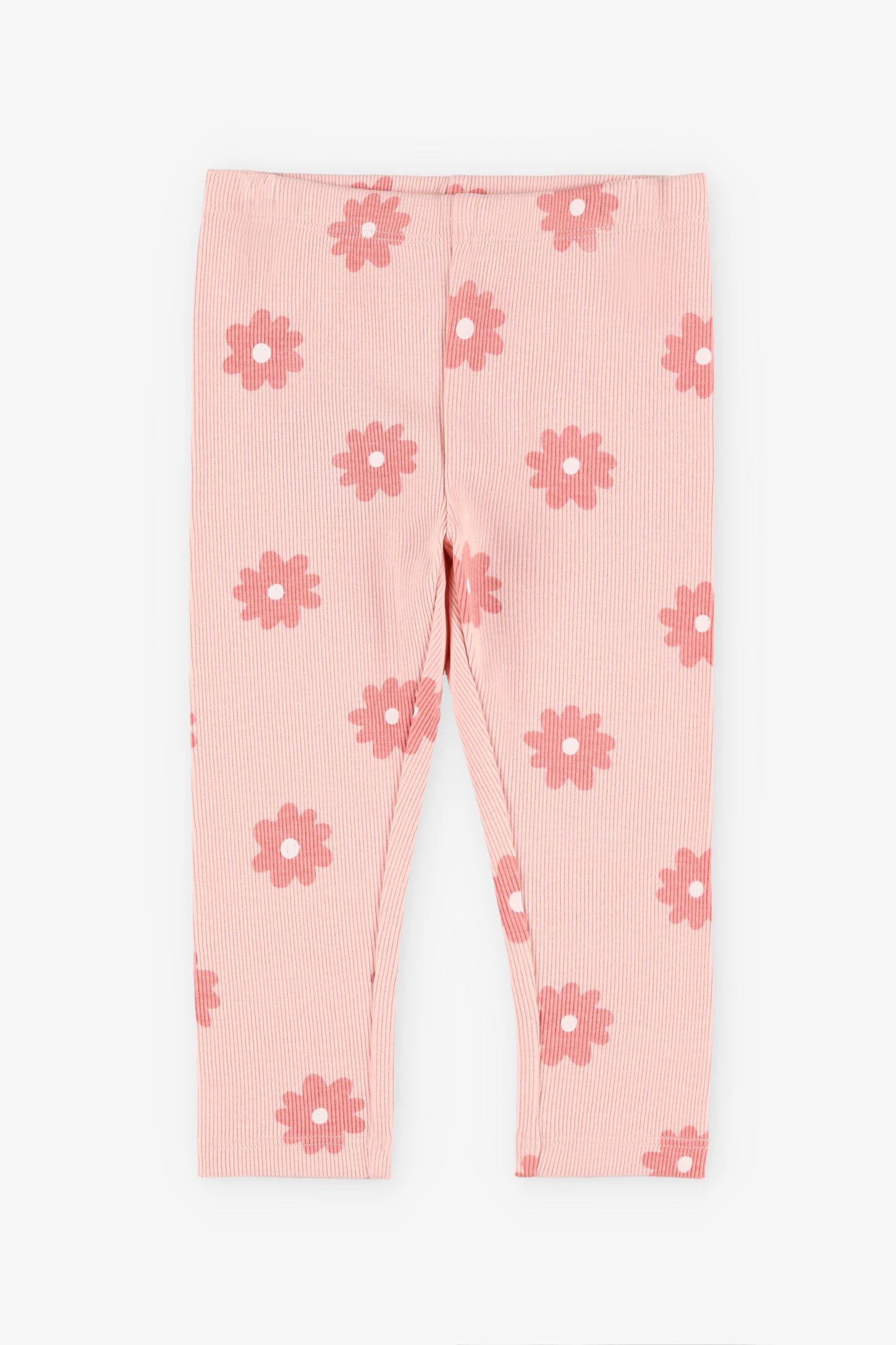 Legging imprimé en coton - Bébé fille && ROSE MULTI