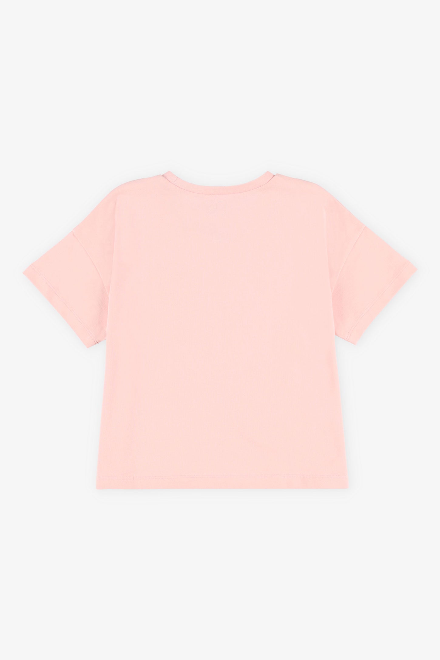 T-shirt avec détails en crochet - Enfant fille && ROSE