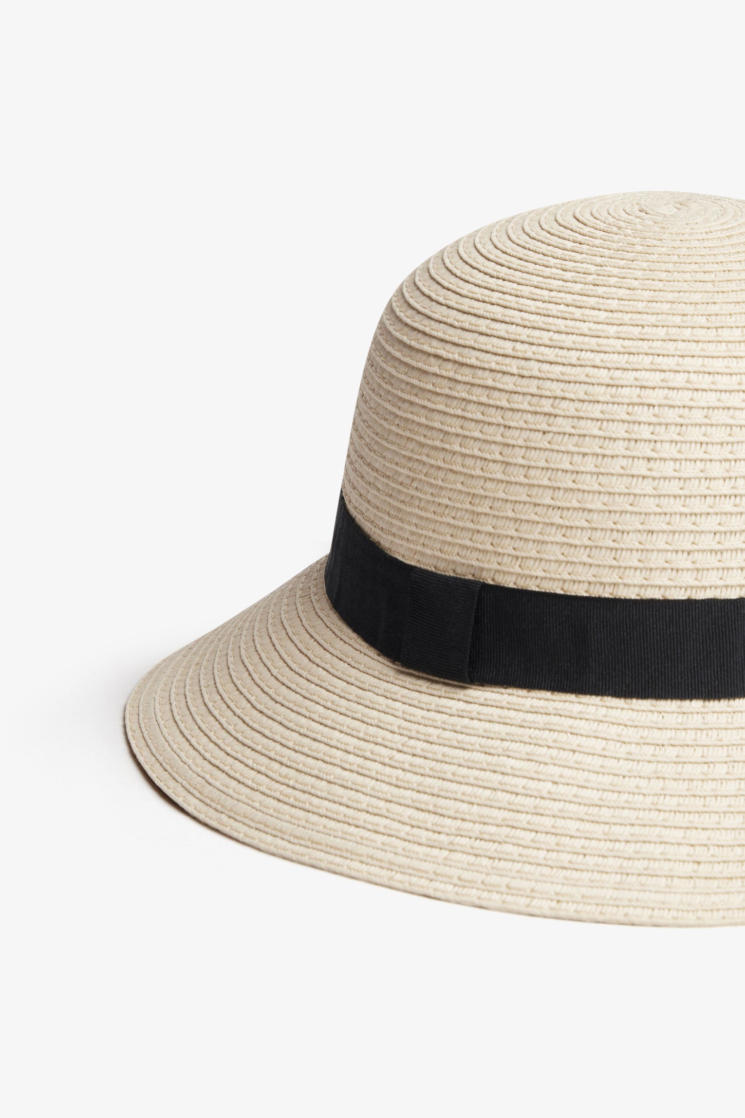 Chapeau en paille - Enfant fille && BRUN