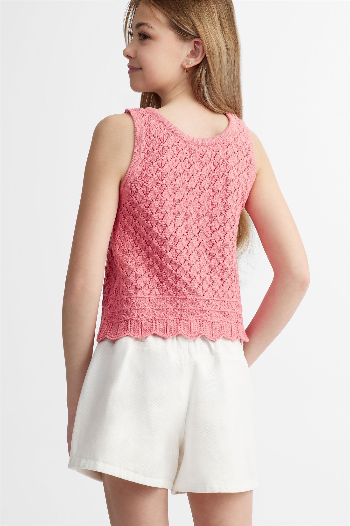 Camisole en crochet - Ado fille && ROSE