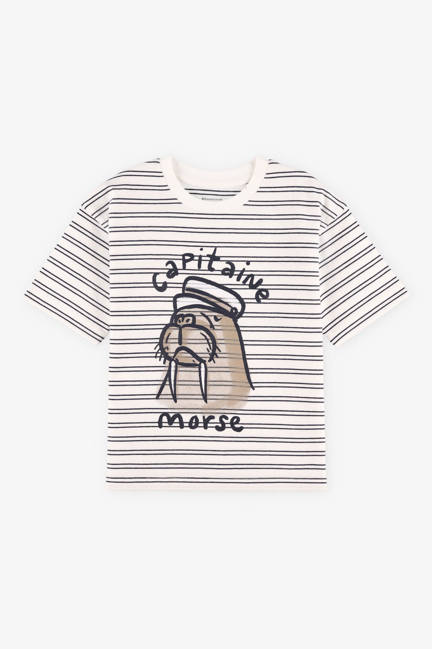T-shirt imprimé en coton - Enfant garçon && BLANC MULTI