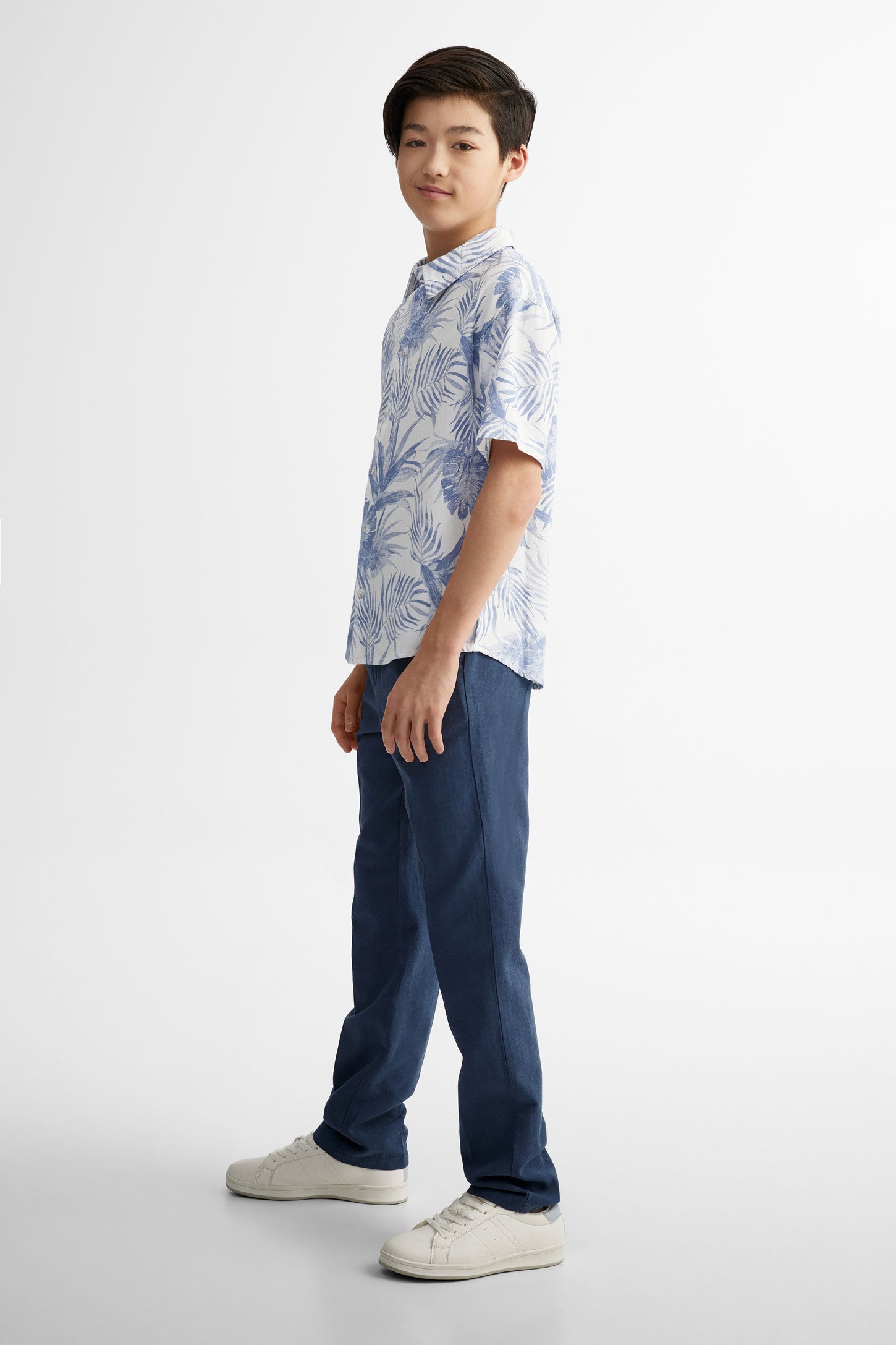 Chemise Manches Courtes Hurley X Col Noir - Taille L Pour Ado/garçon, Occasion Très Bon état