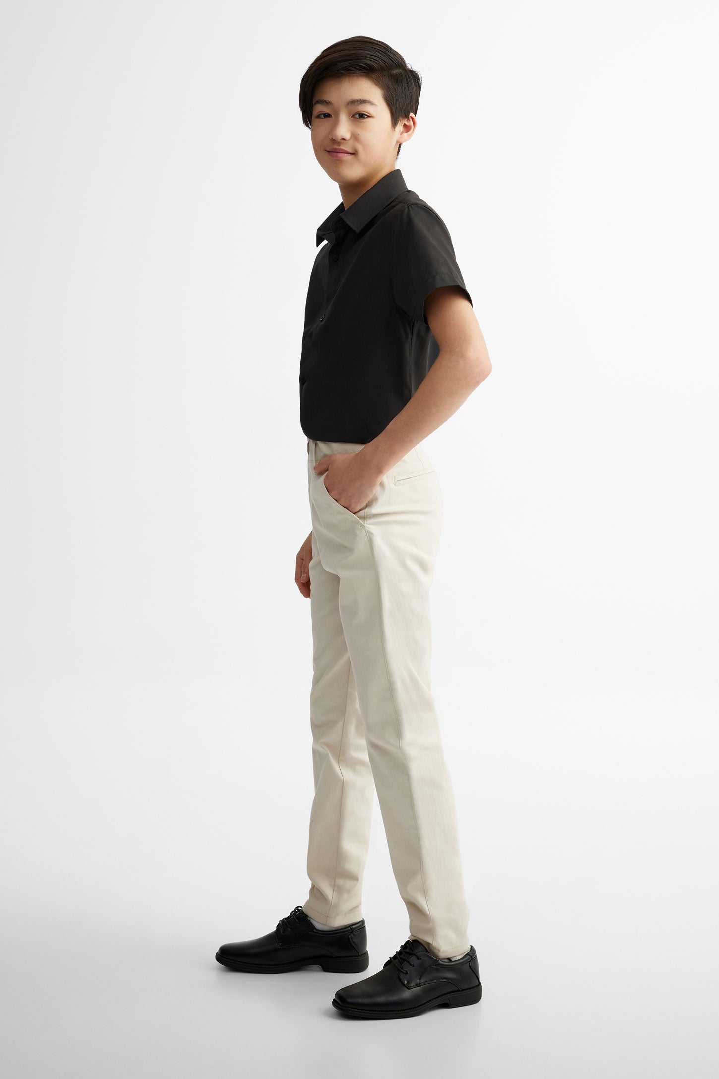 Pantalon chino - Ado garçon && BEIGE