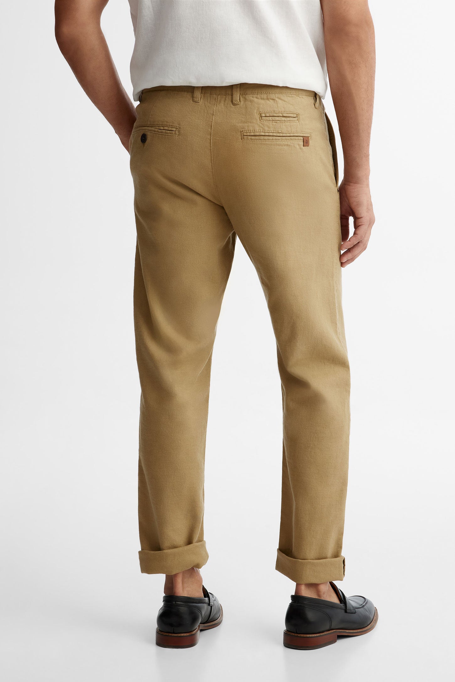 Pantalon chino coupe étroite - Homme | Aubainerie