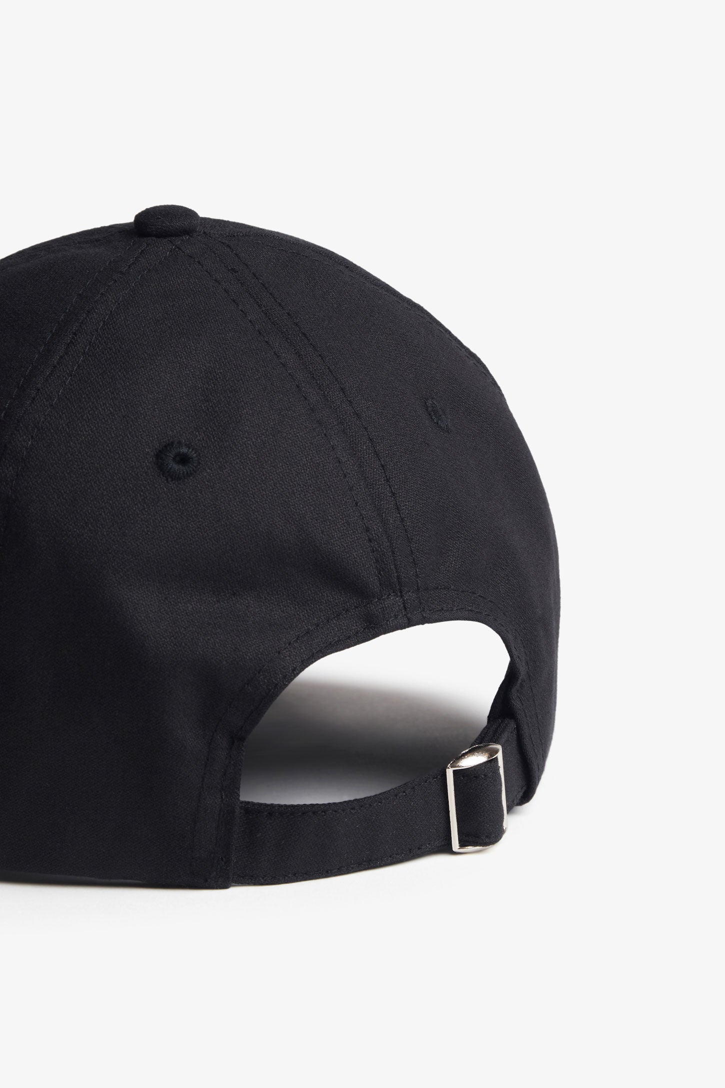 Casquette ajustable en coton - Femme && NOIR