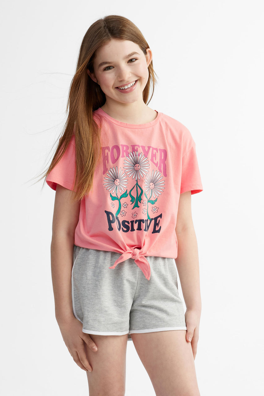 Adolescent Clothing Tee Shirt Ado Fille Jennyfer à Capuche Ado