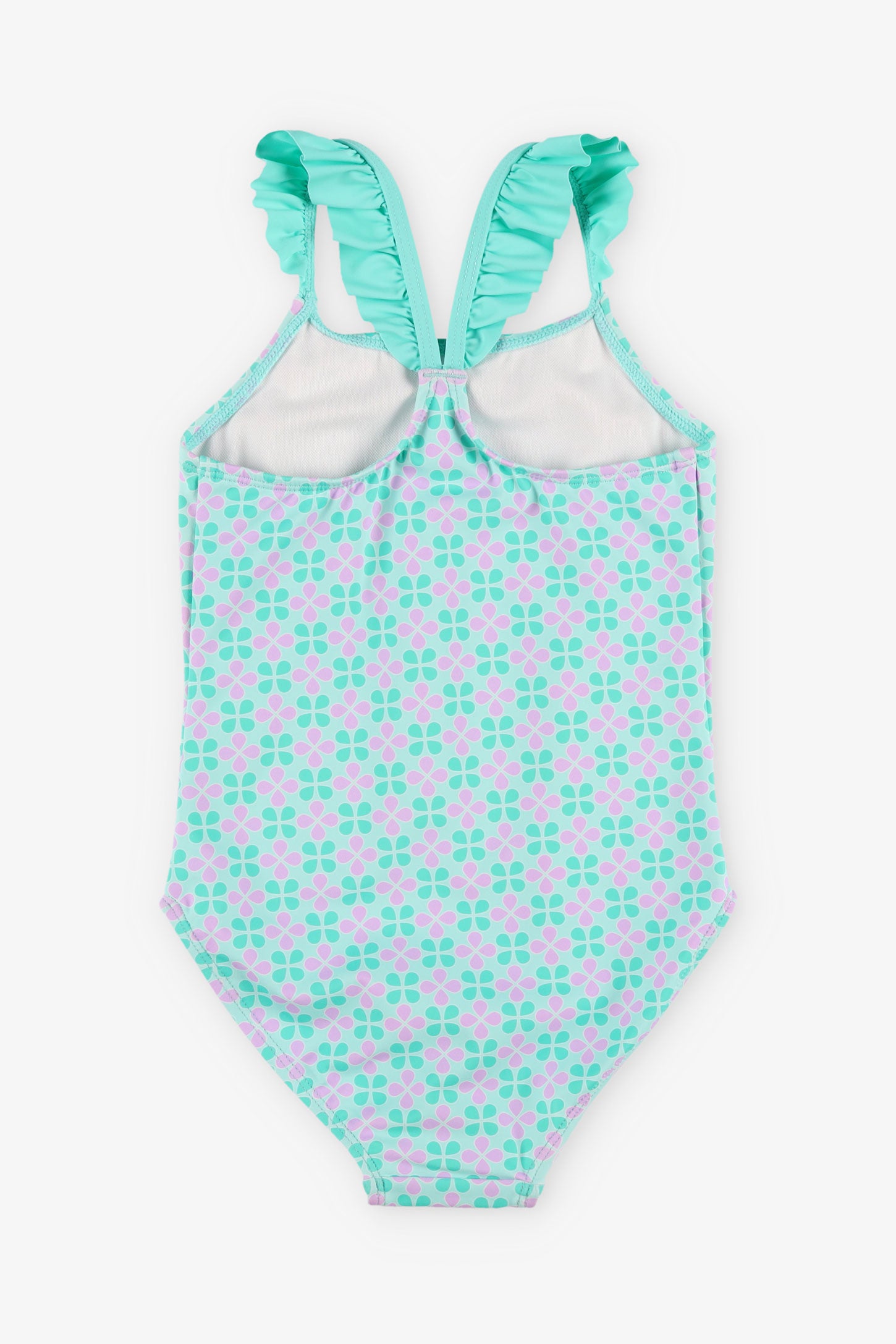 Maillot de bain 1-pièce - Enfant fille && BLEU MULTI