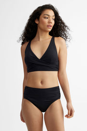 Haut maillot de bain triangle - Femme && NOIR
