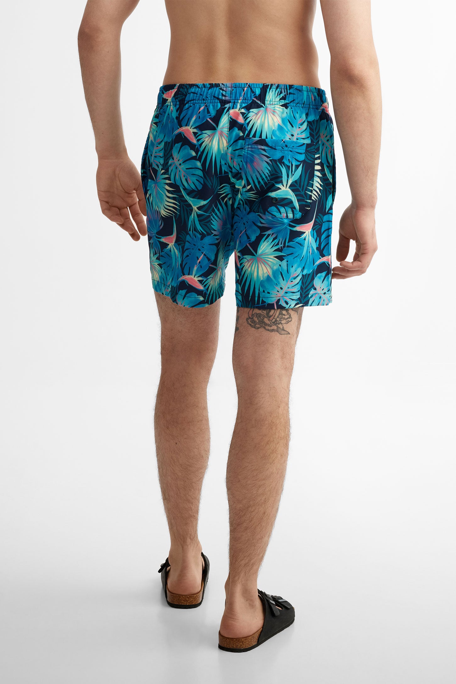 Short De Bain PARK Femme – Taille M Blanc – Boutonnage, Style Basique été – Neuf