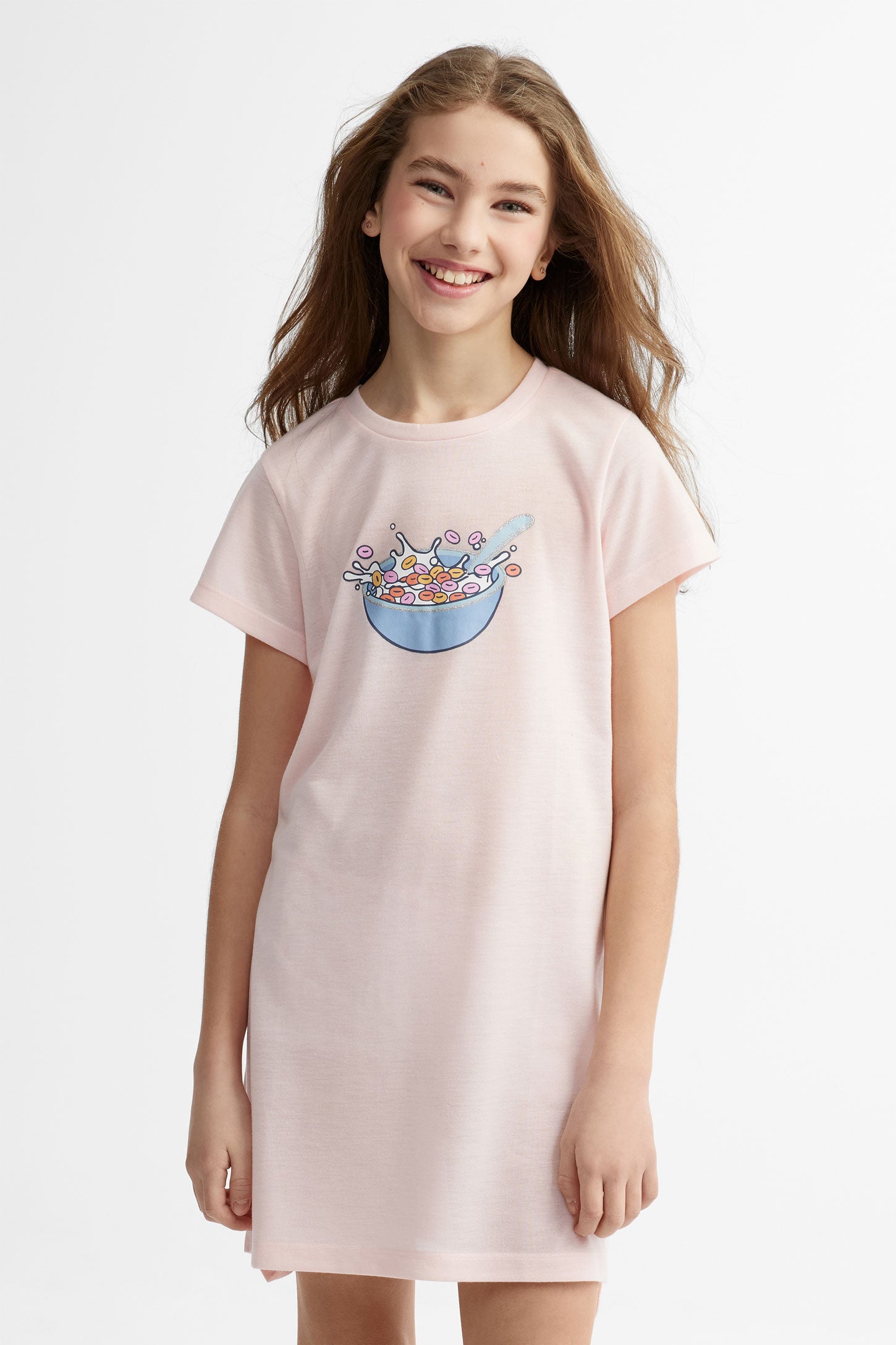 Robe de nuit pyjama assorti famille, 2/40$ - Ado fille
 && ROSE PALE