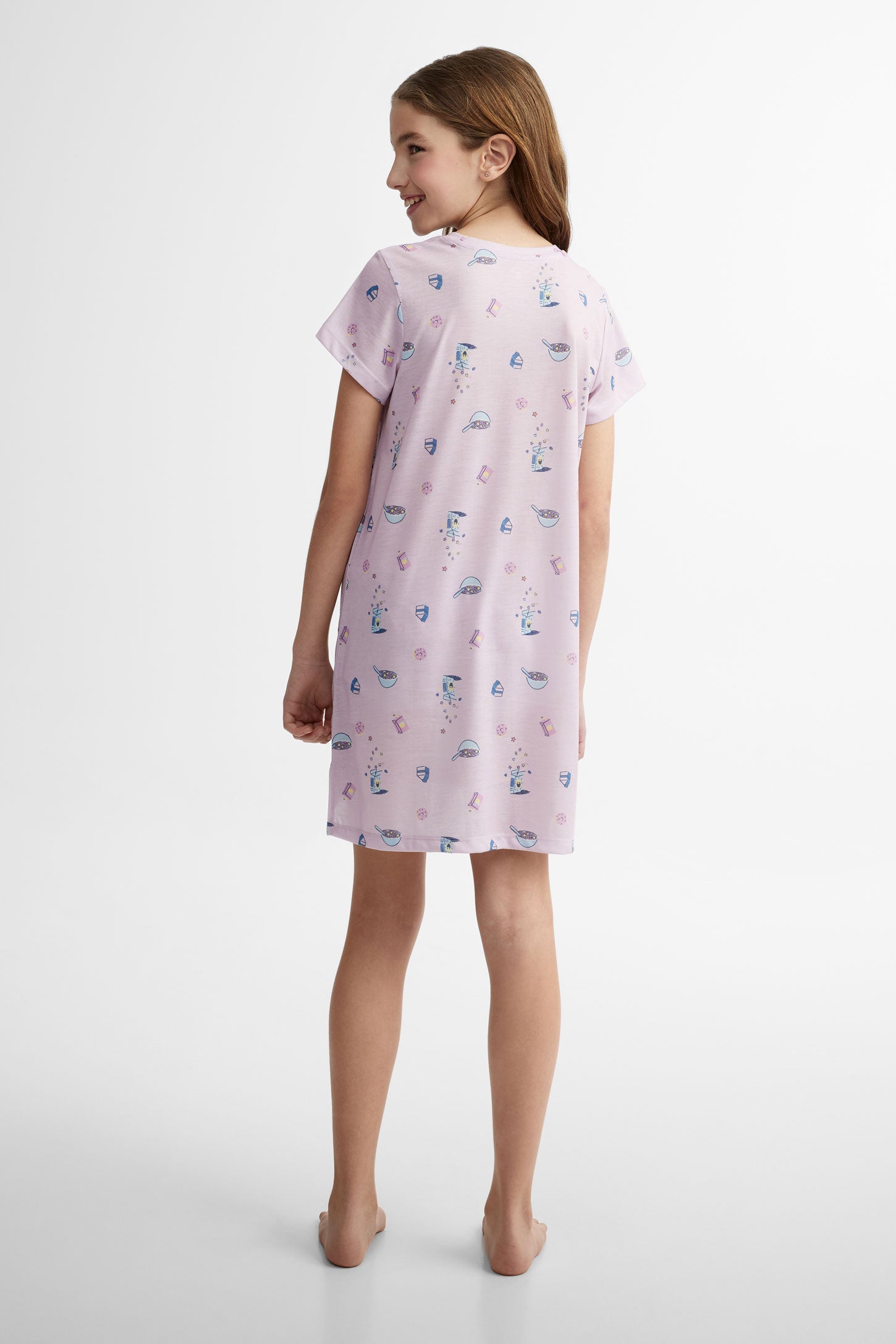 Robe de nuit pyjama assorti famille, 2/40$ - Ado fille
 && LILAS MULTI