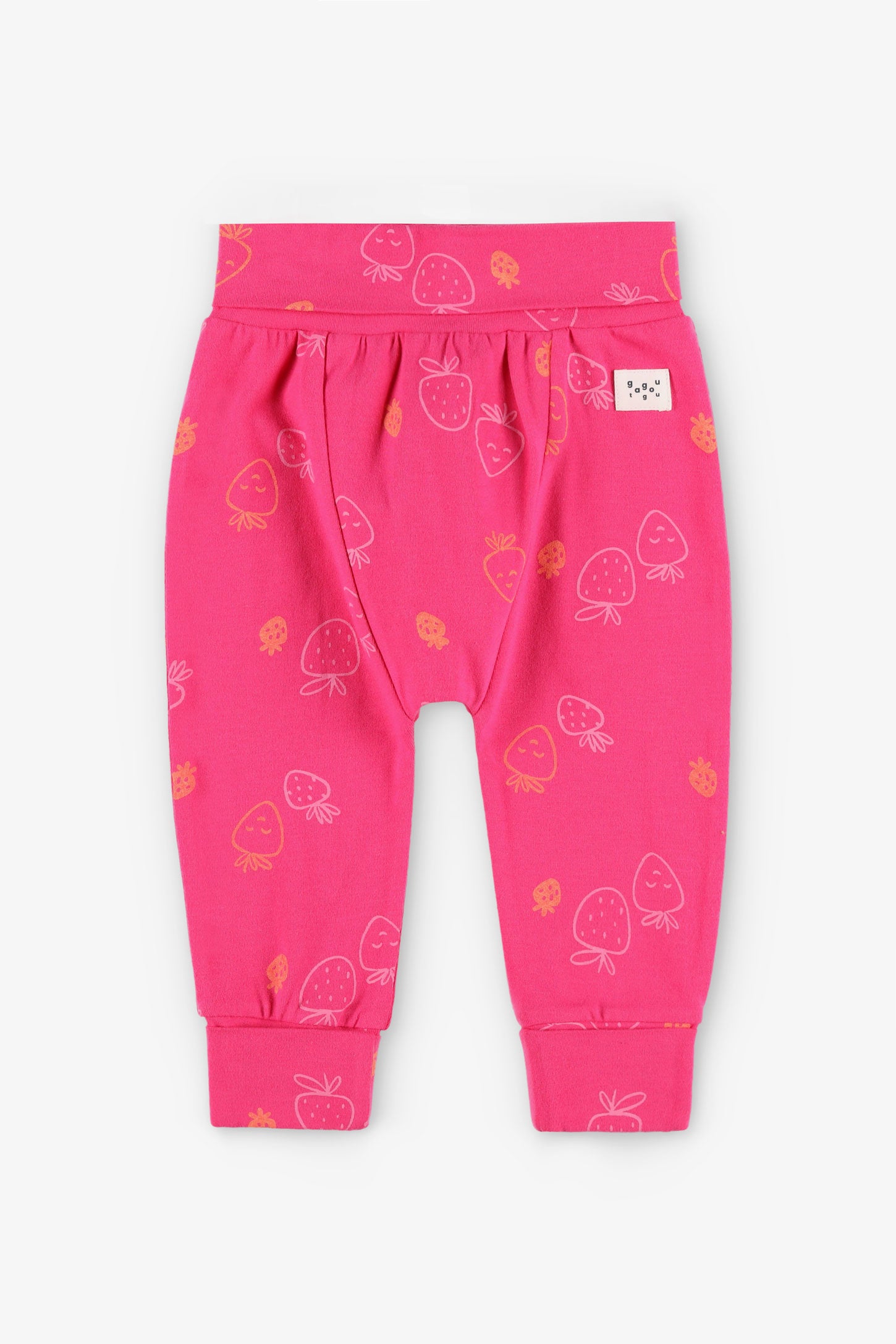 Pantalon évolutif imprimé en coton, 2T-3T - Bébé fille && ROSE MULTI