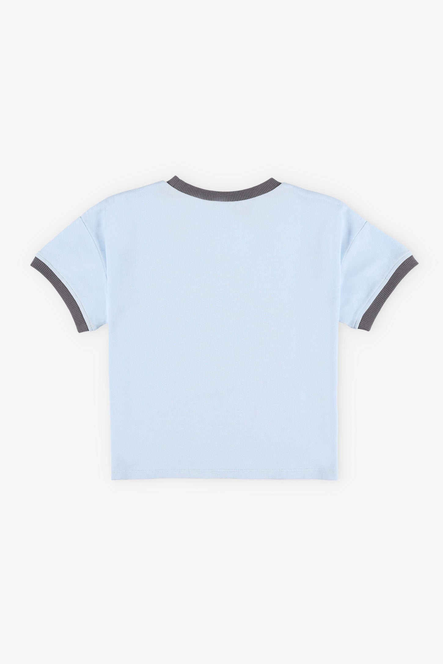 T-shirt imprimé en coton - Bébé garçon && BLEU