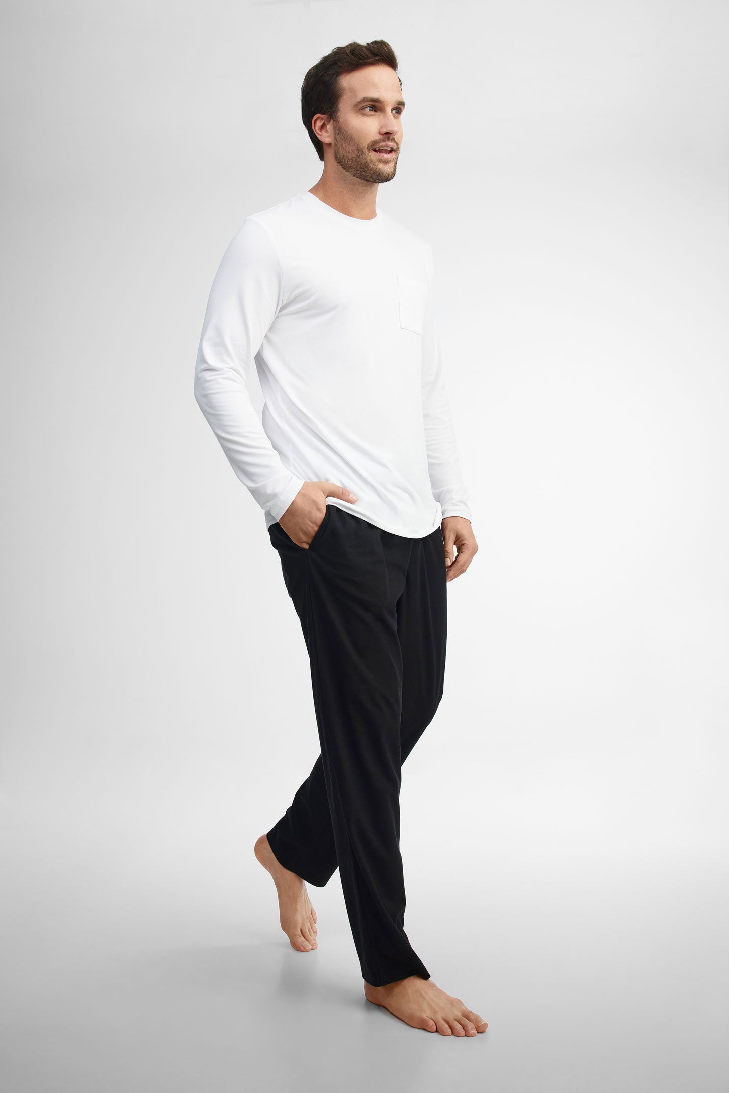 Lot de 2 pantalons pyjama - Homme && NOIR/MULTI