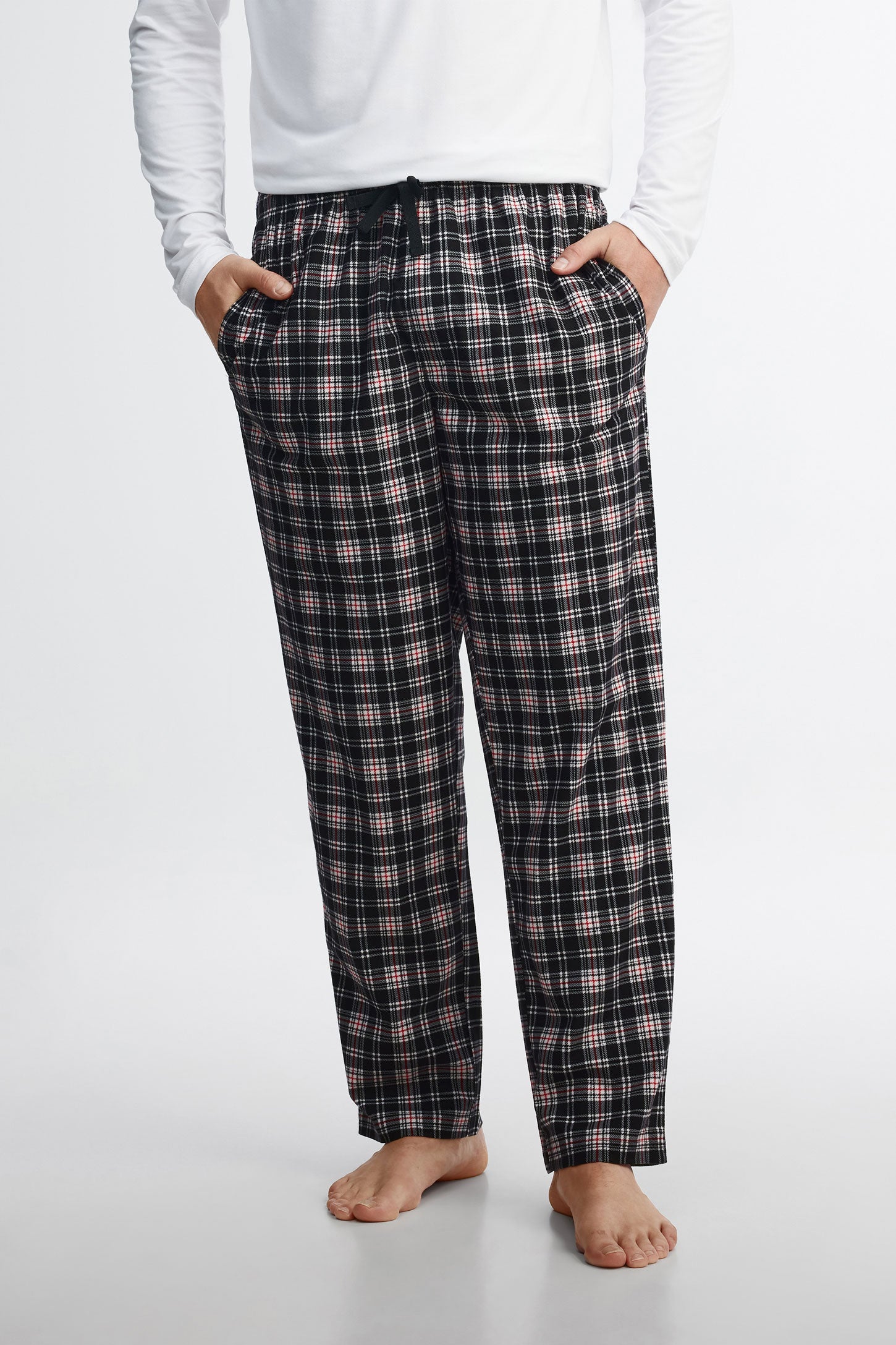 Lot de 2 pantalons pyjama - Homme && NOIR/MULTI