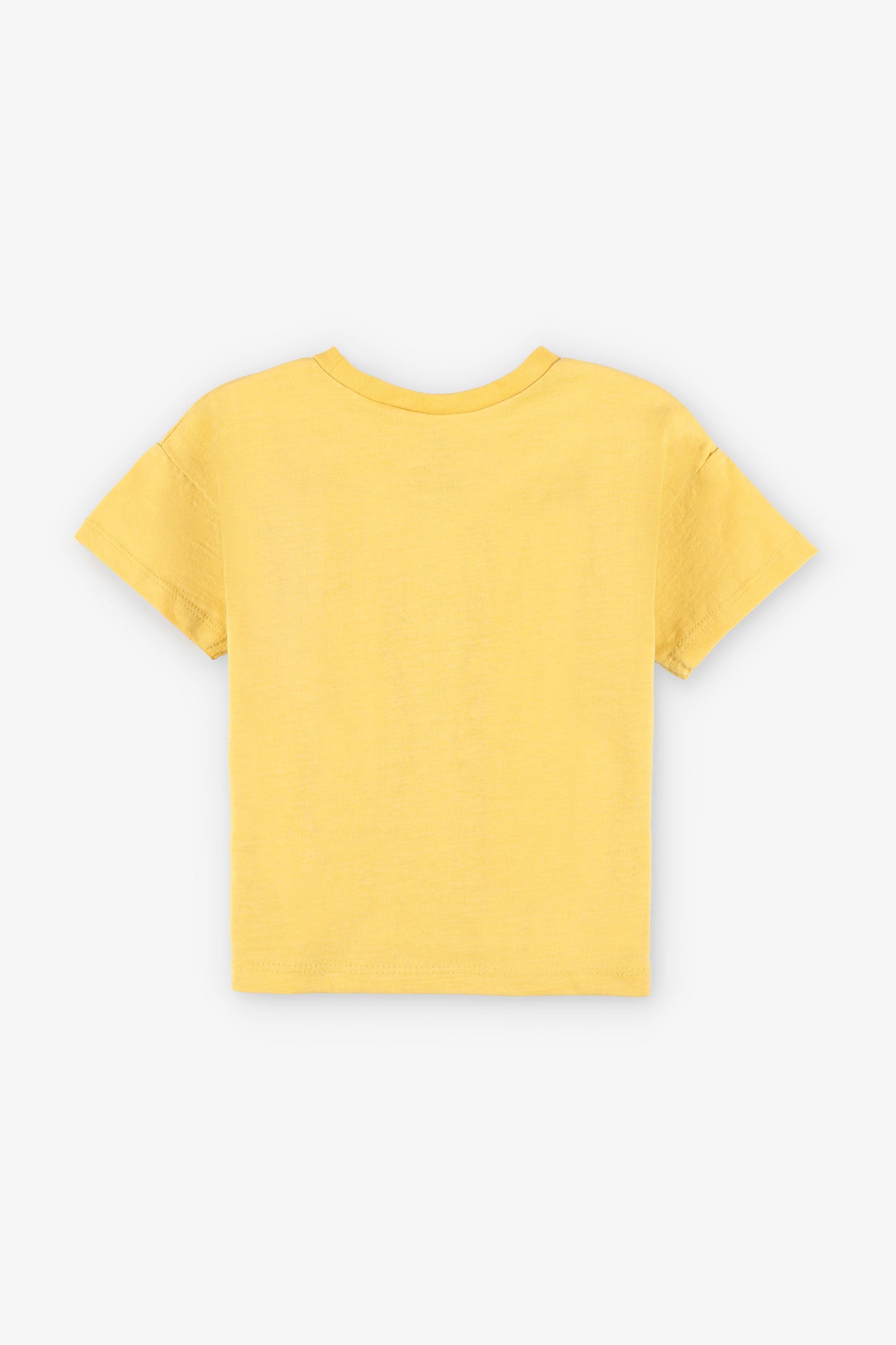 T-shirt coupe ample en coton, 2/15$ - Bébé garçon && JAUNE