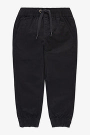 Pantalon jogger coupe relaxe - Ado garçon && NOIR