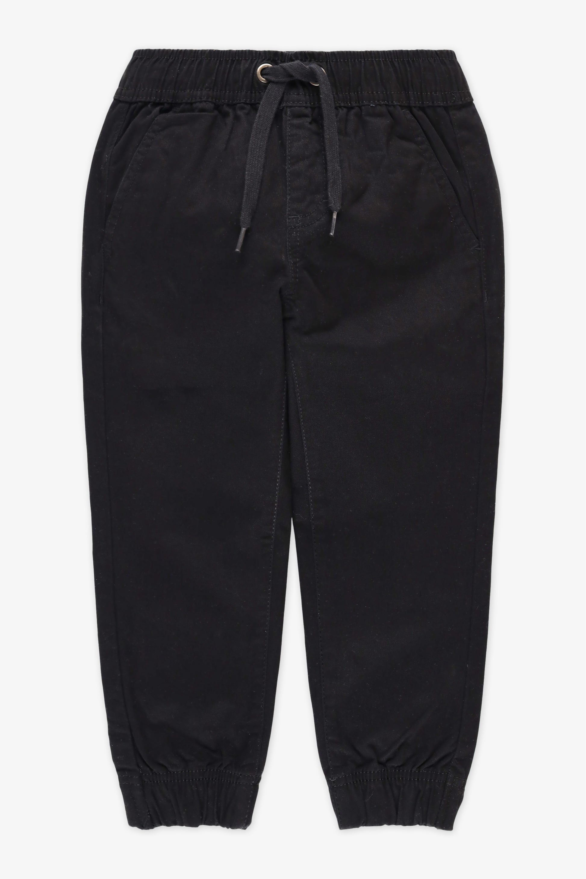 Pantalon jogger coupe relaxe - Ado garçon && NOIR