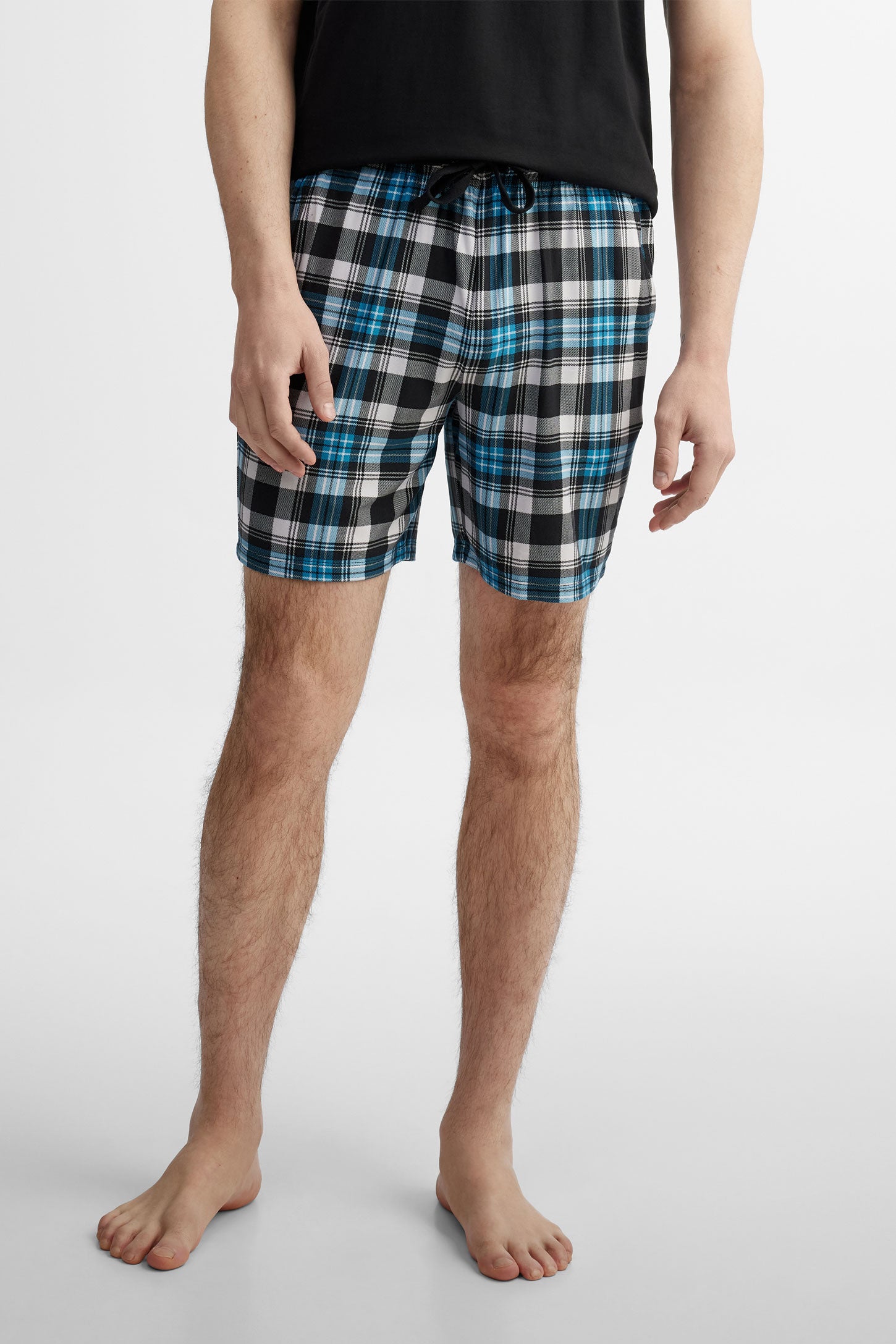 Short pyjama imprimé Moss, 2/40$ - Homme && NOIR/MULTI