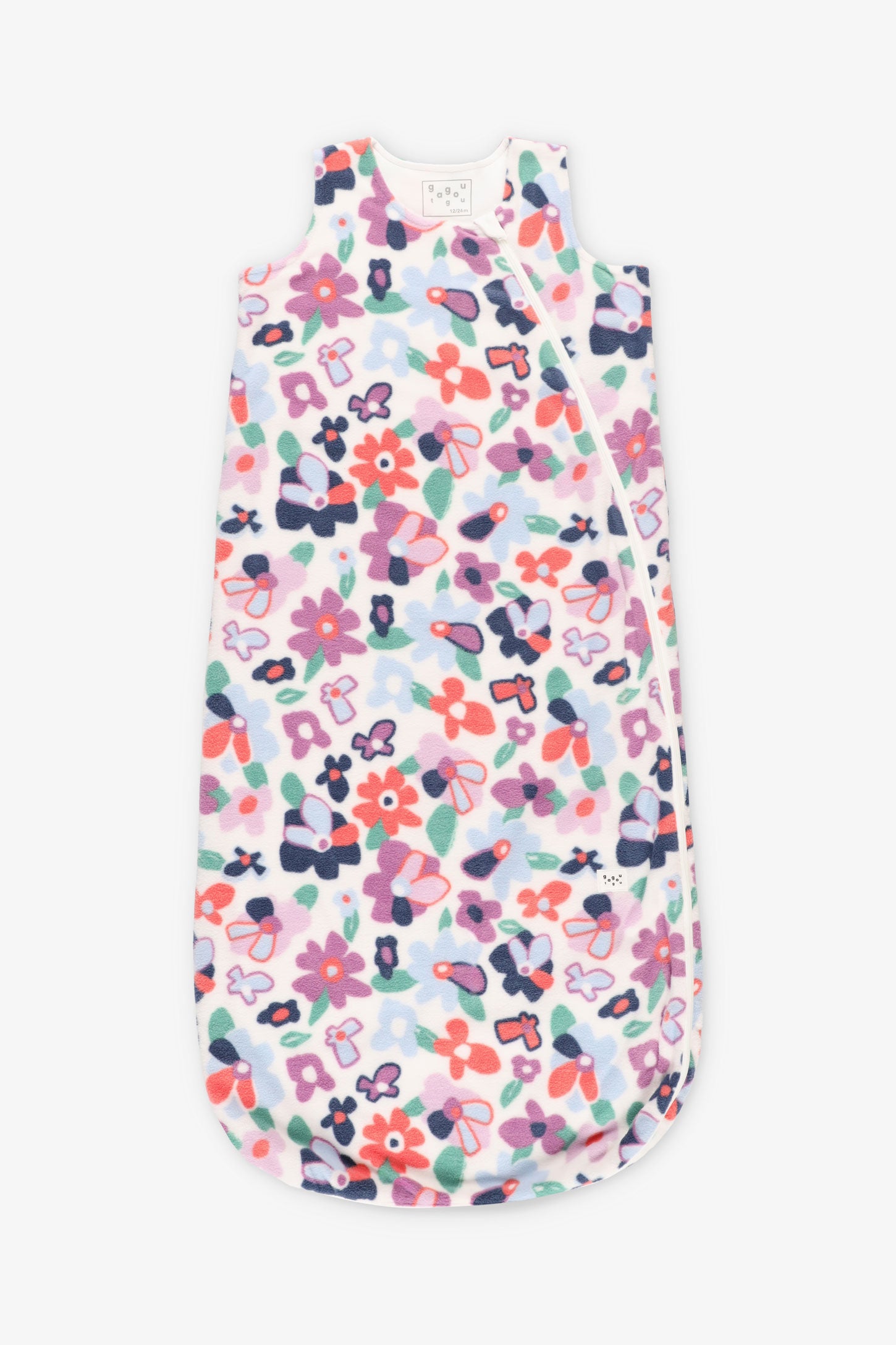 Gigoteuse en micropolar - Bébé fille && BLANC MULTI