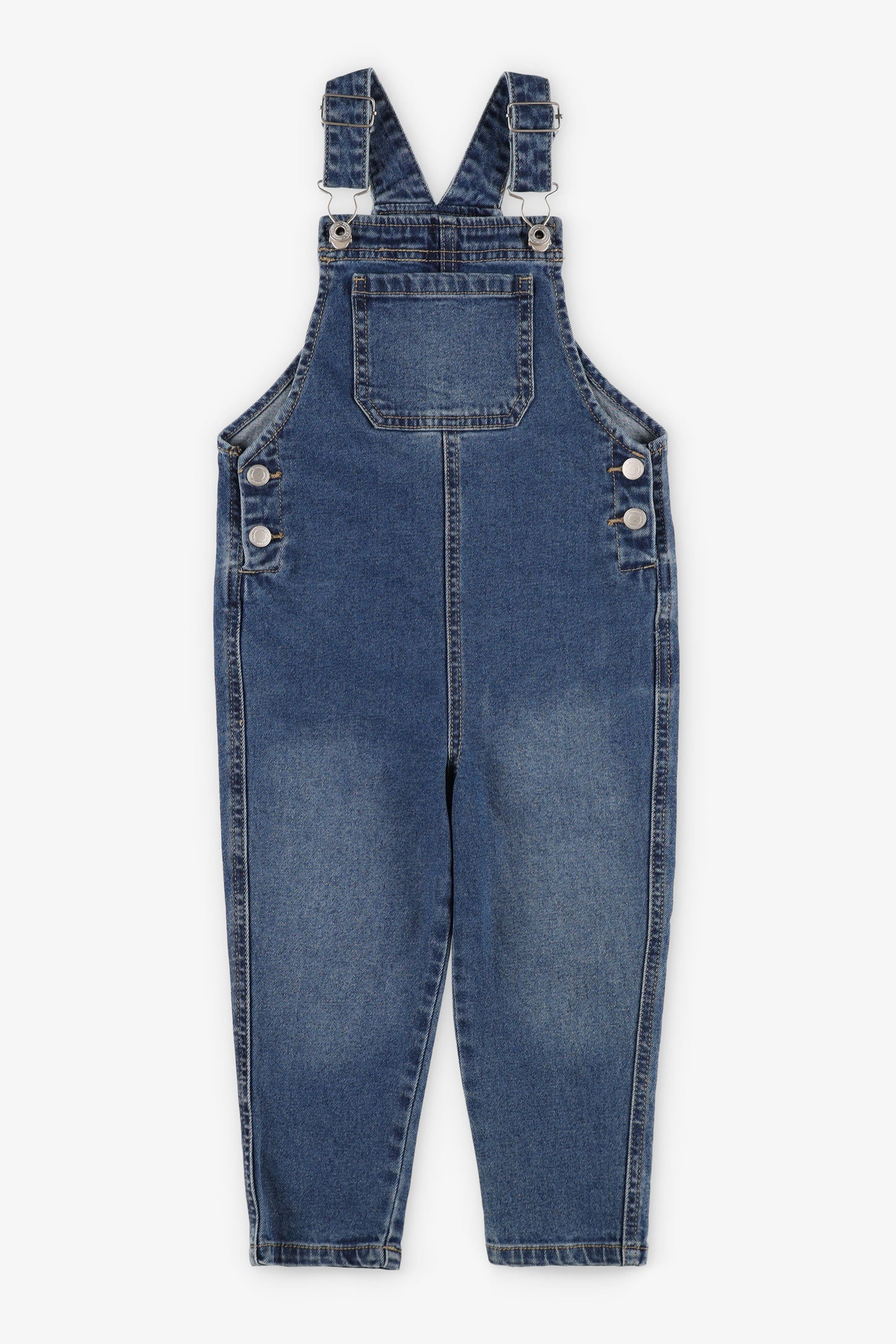 Salopette en jeans, 2T-3T - Bébé garçon && DENIM MOYEN