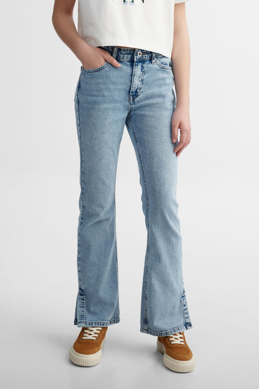 Jeans jambe évasée Ado fille