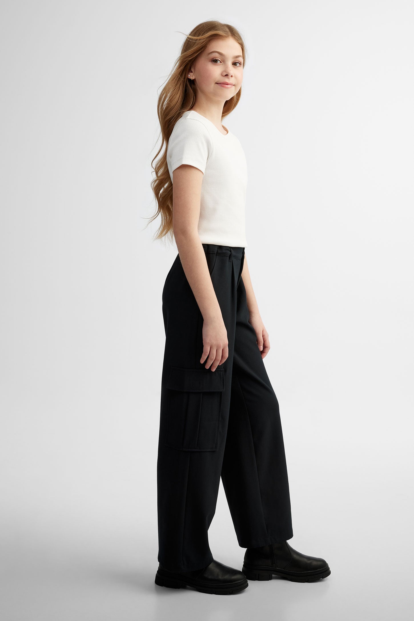 Pantalon large ado fille sale