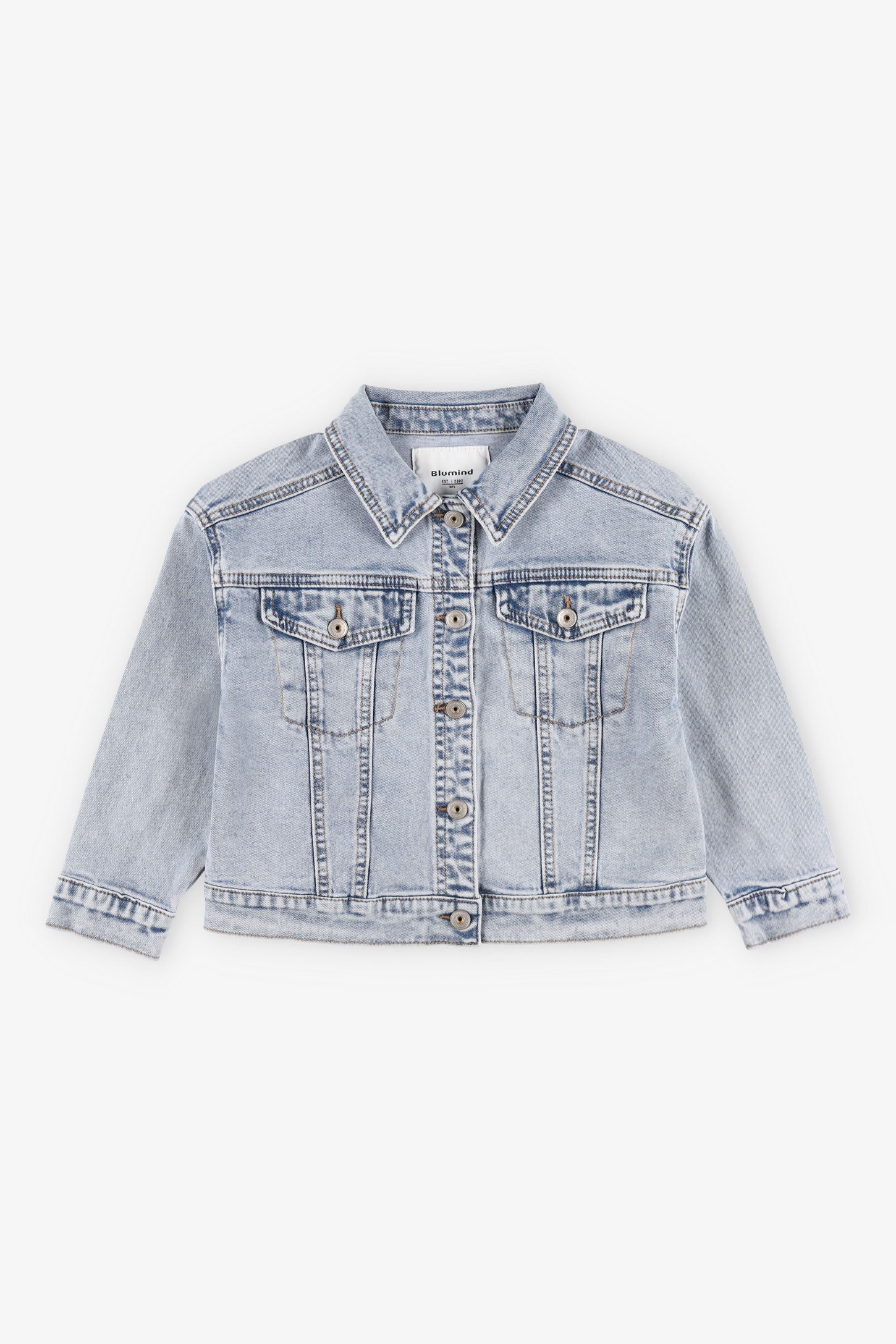 Jacket jeans fille sale